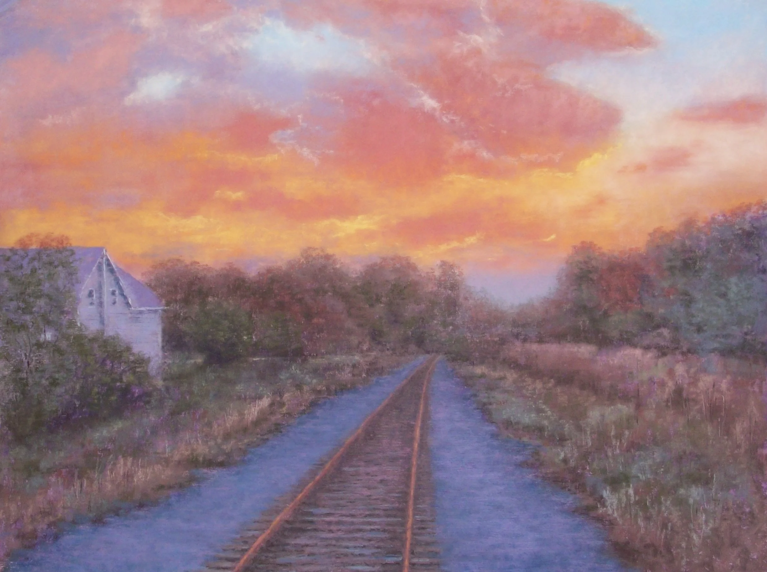 Somewhere Still to Go ~ Pastel ~ 18x24