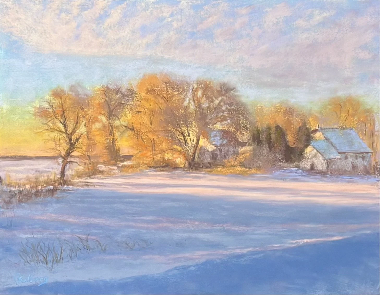 Where Memory Finds Its Light ~ Pastel ~ 11x14