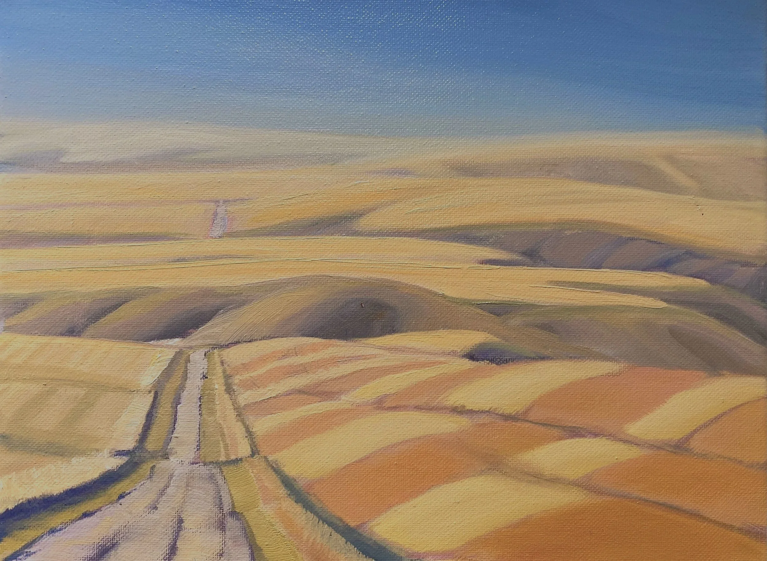 ”As Far As the Eye Can See”
Oil on canvas
Framed 9”x12”
$375
The Vault, Strathmore AB