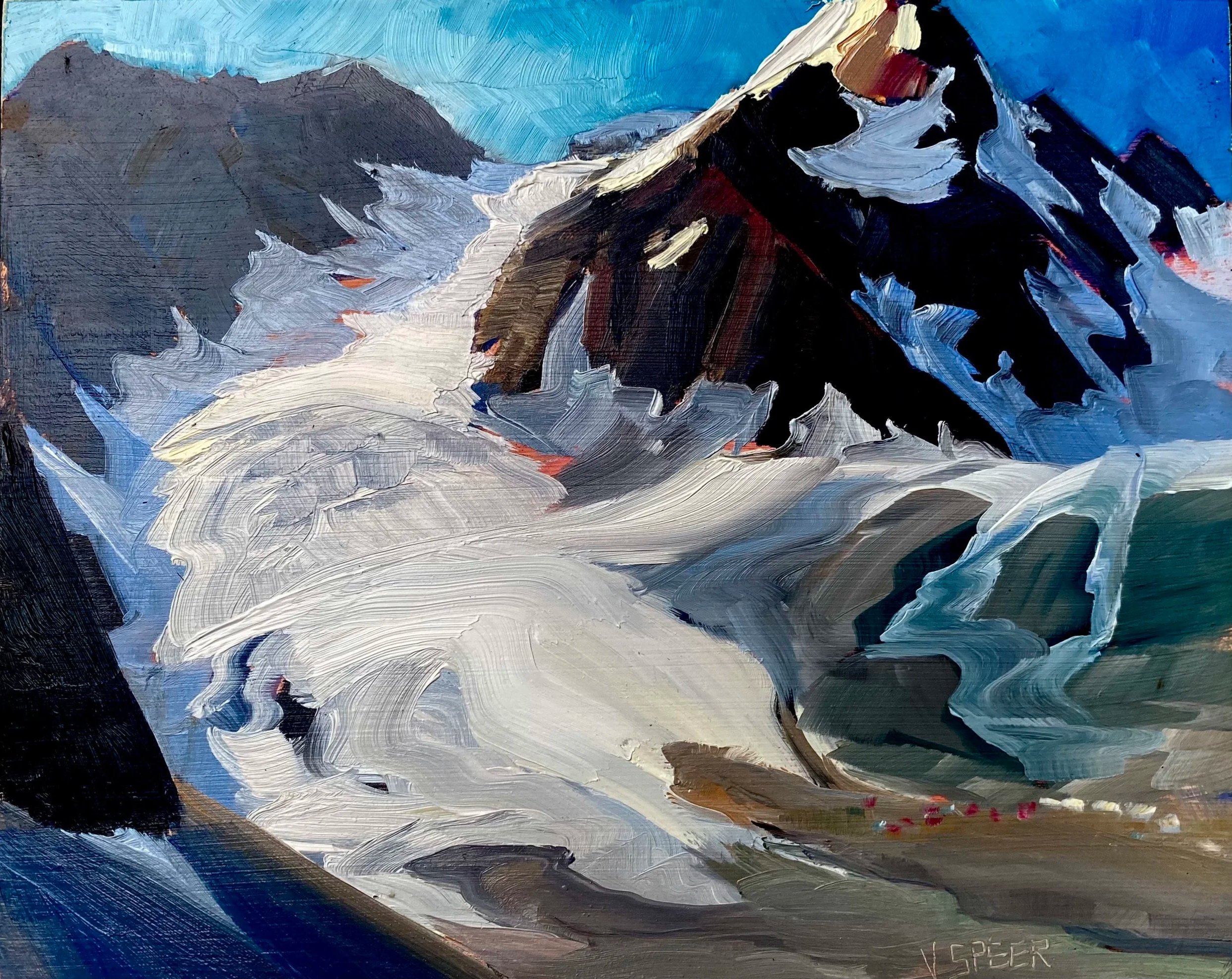 “Above GMC Camp”
Oil on Panel plein air
Framed 8”x 10”
$300
Available at Art Gallery of Golden, BC
250 344-6186