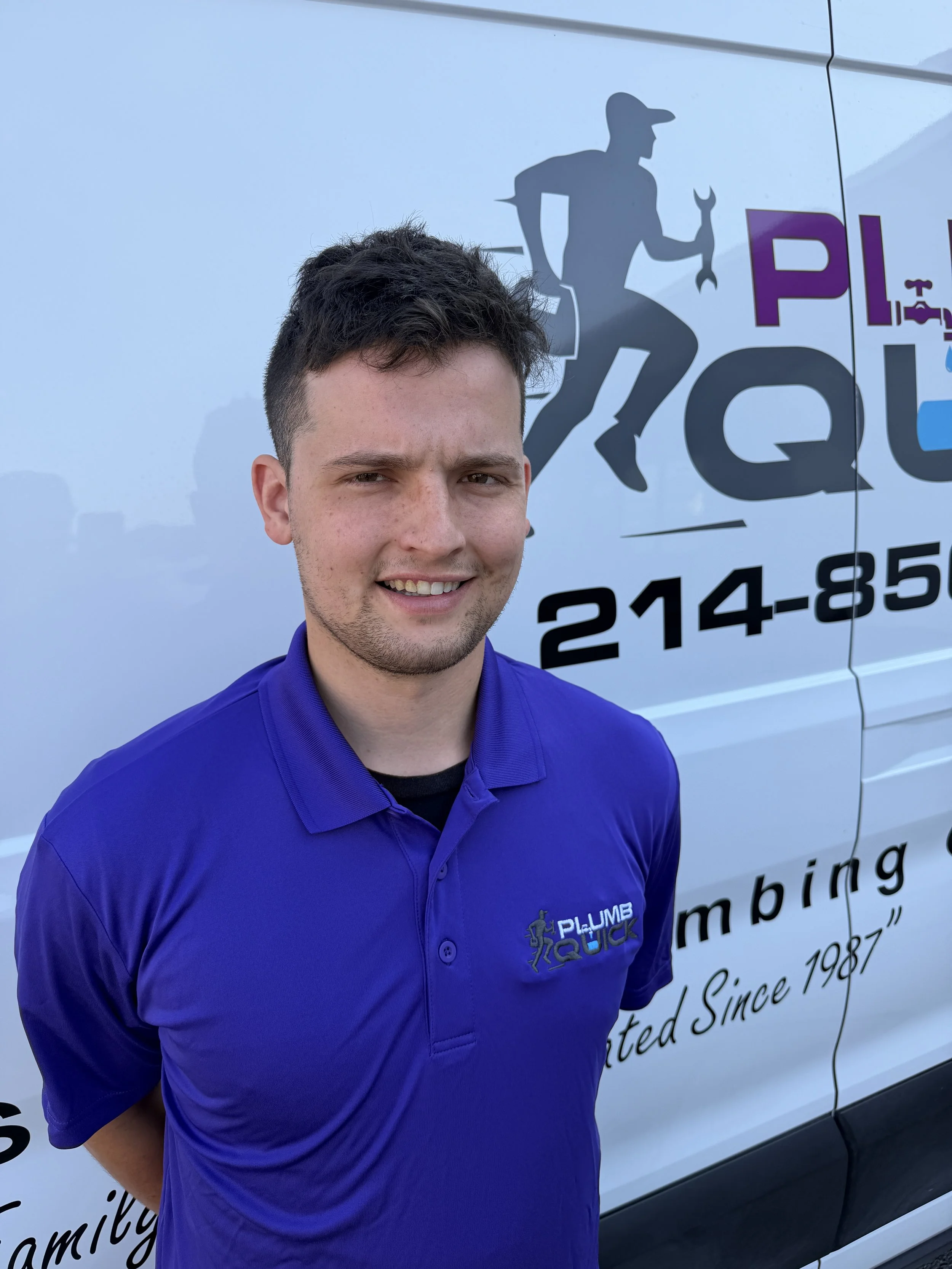 Justin Jones, Journeyman Plumber at Plumb Quick