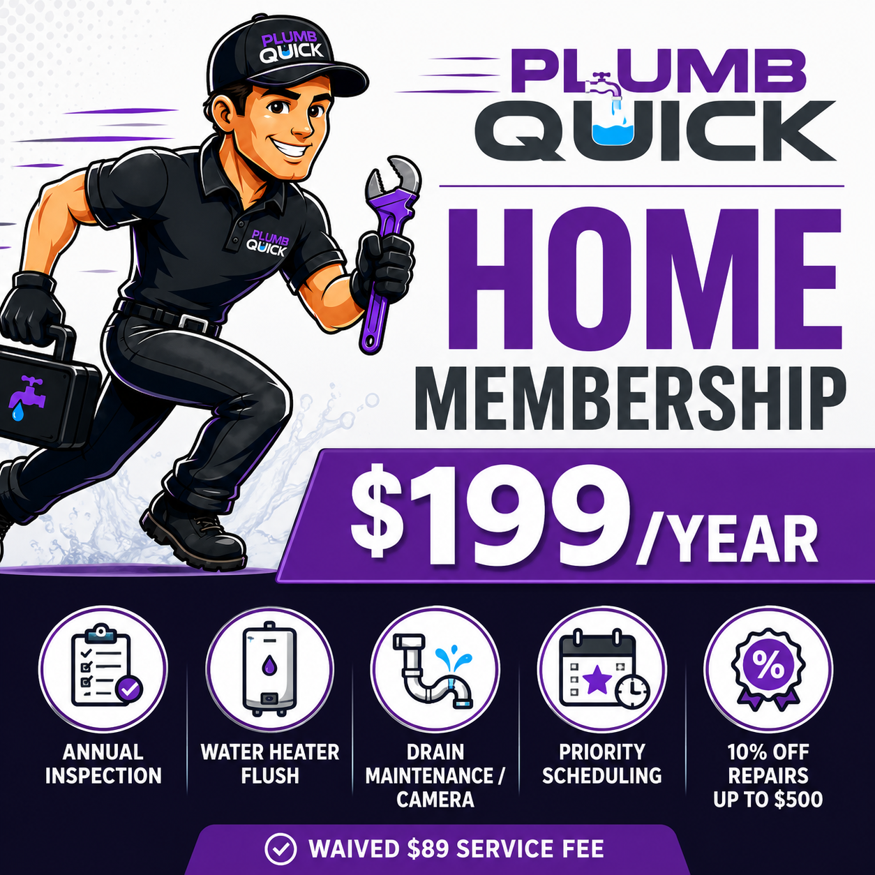 Plumb Quick Home Membership