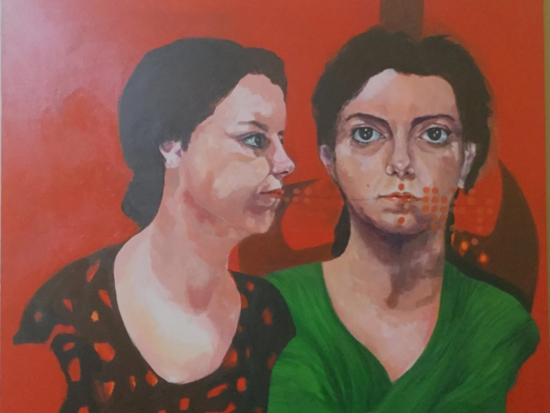 Acrylic on Canvas - Dimensions: 100 x 100 cm