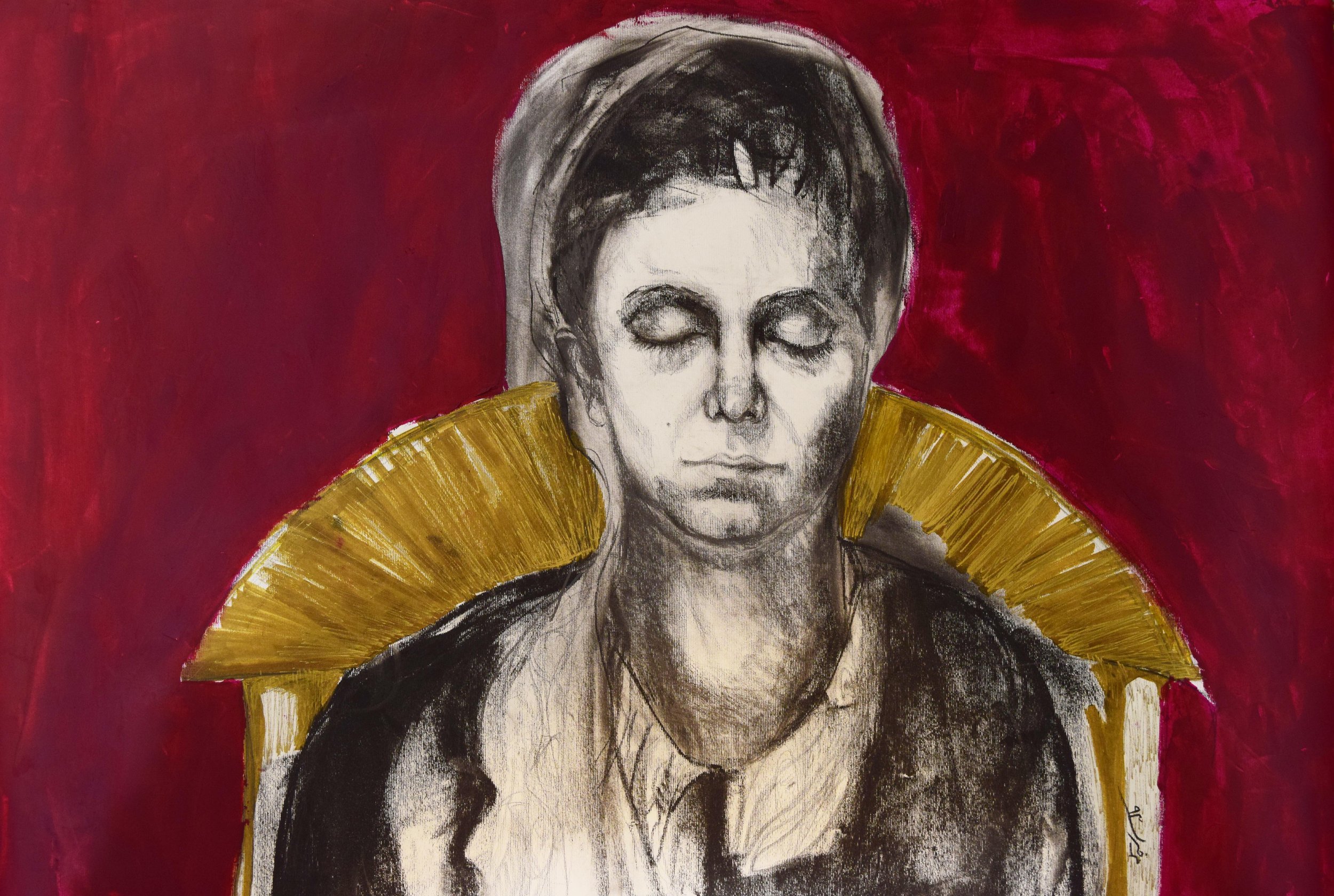 Mixed Media on Cardboard -
Dimensions: 50 x 70 cm
