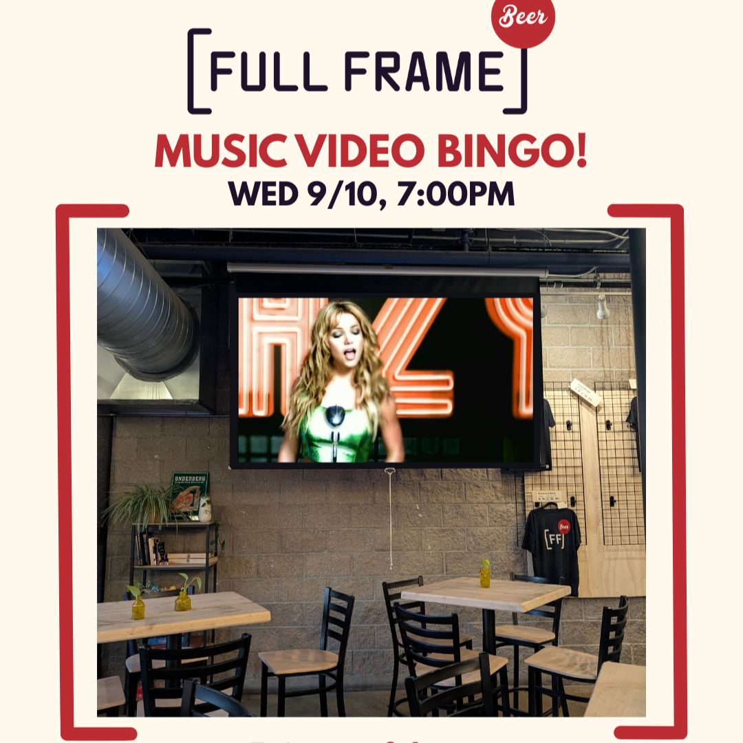 Full Frame MUSIC VIDEO Bingo!