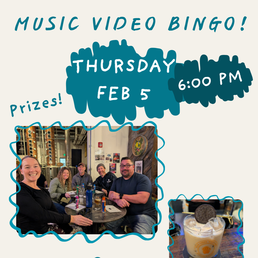 Music Video Bingo at Bear Creek! 