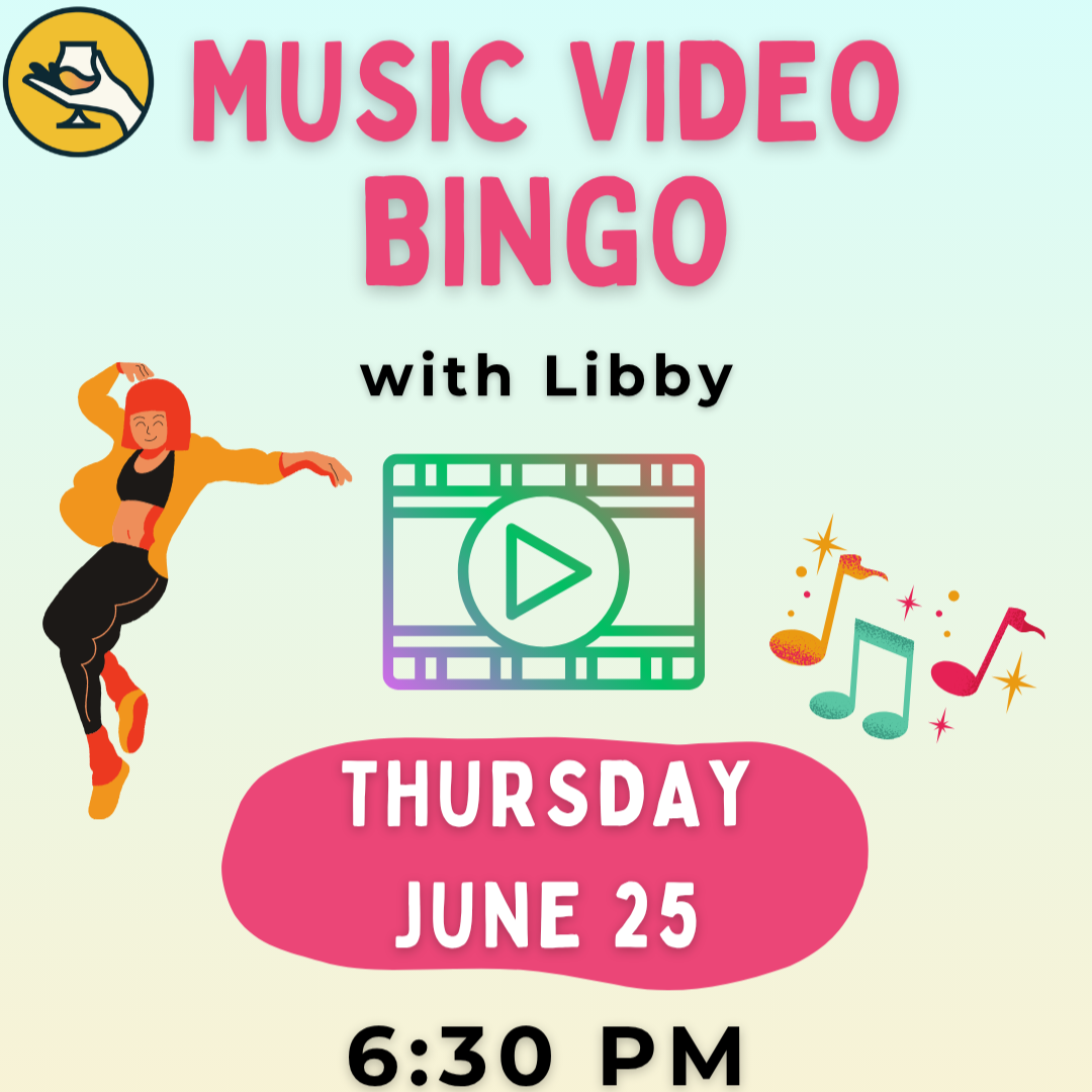 MUSIC VIDEO Bingo with Libby at Lady Justice!