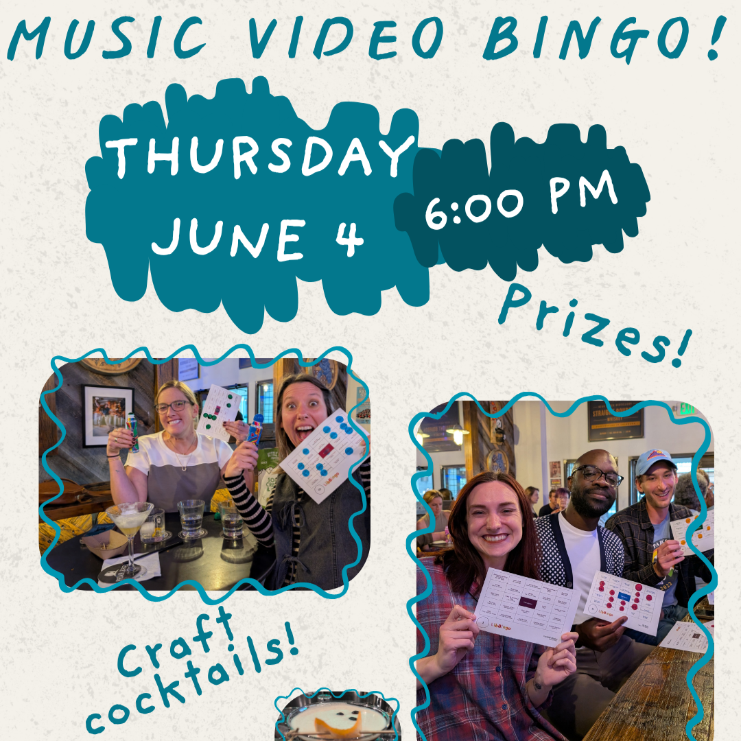 Music Video Bingo at Bear Creek! 