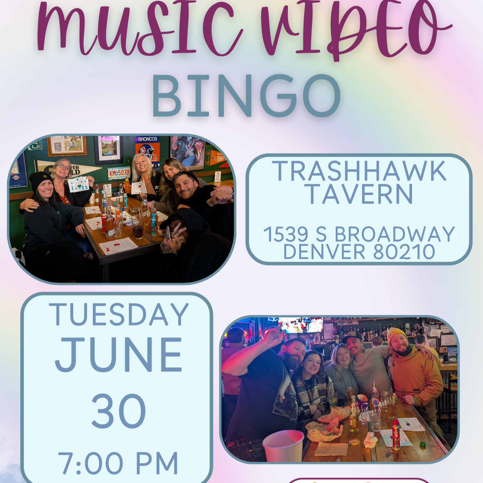 Music Video Trash Bingo! 
