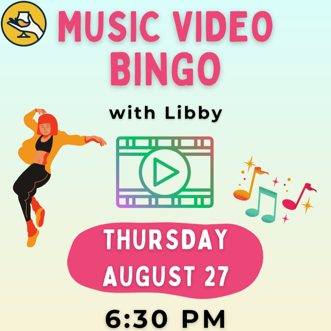 MUSIC VIDEO Bingo with Libby at Lady Justice! 