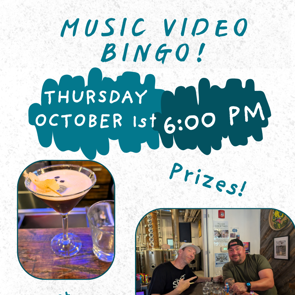 Music Video Bingo at Bear Creek! 