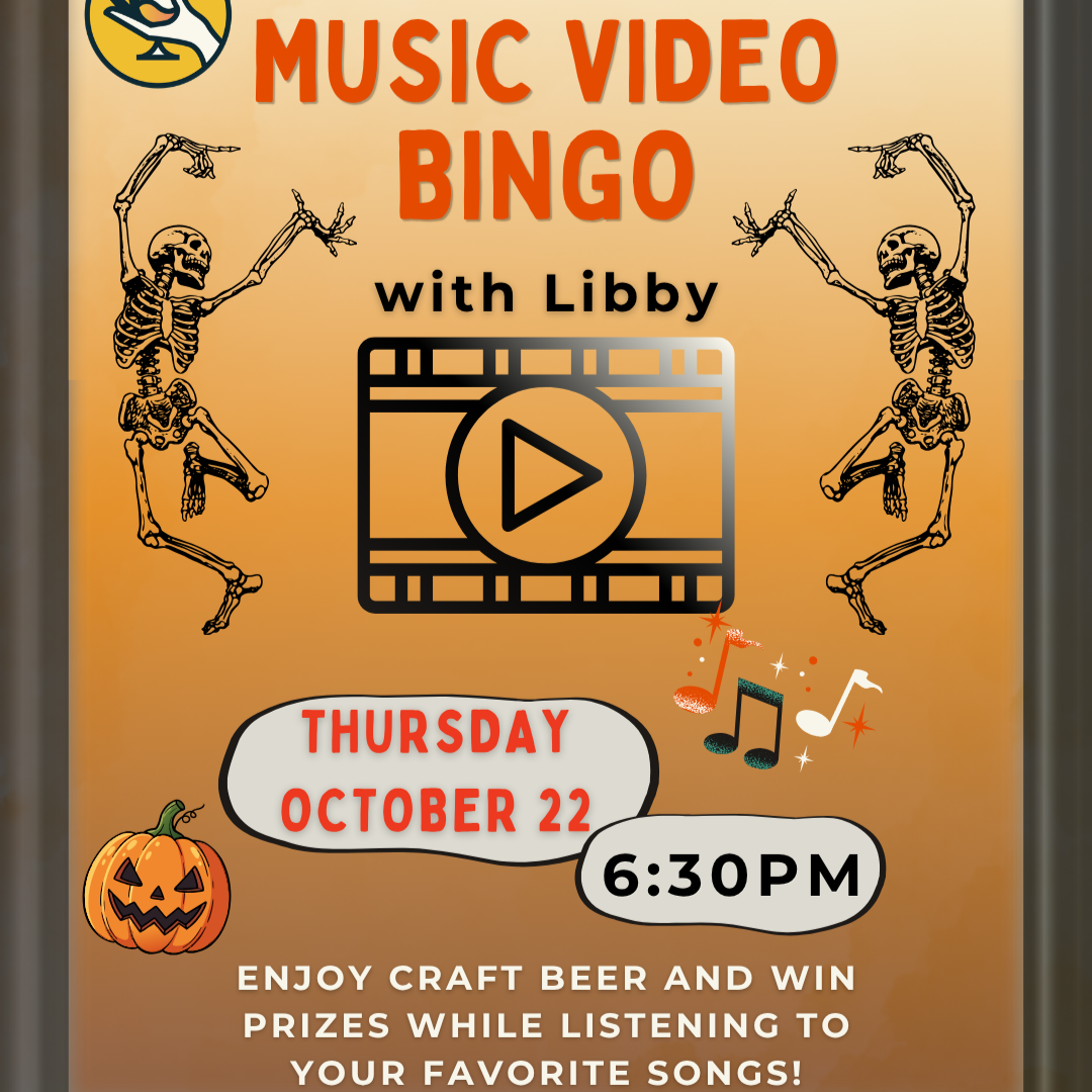 MUSIC VIDEO Bingo with Libby at Lady Justice! 