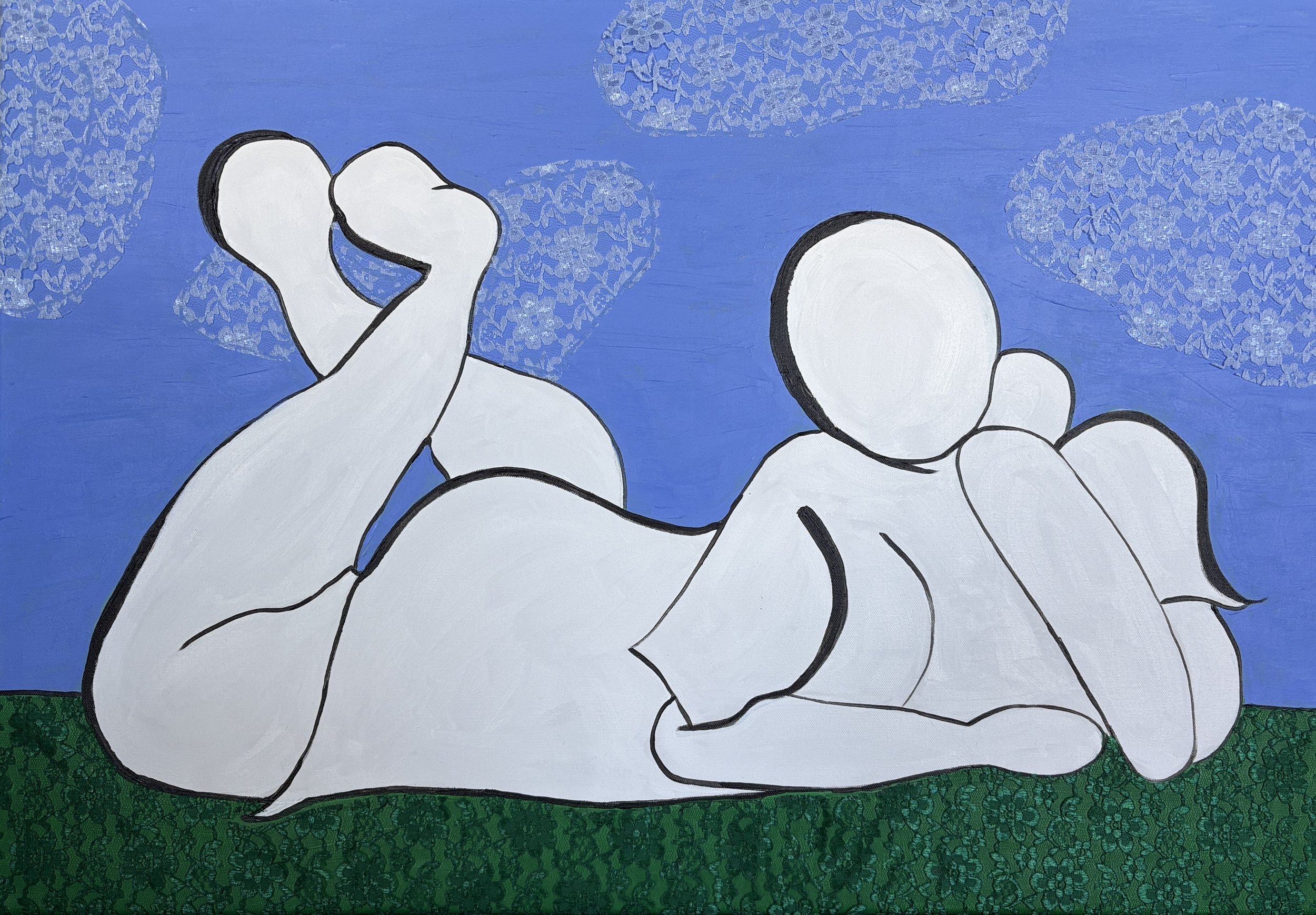 Playful 36x24, Acrylic and Lace on Canvas, 6:2026.JPG
