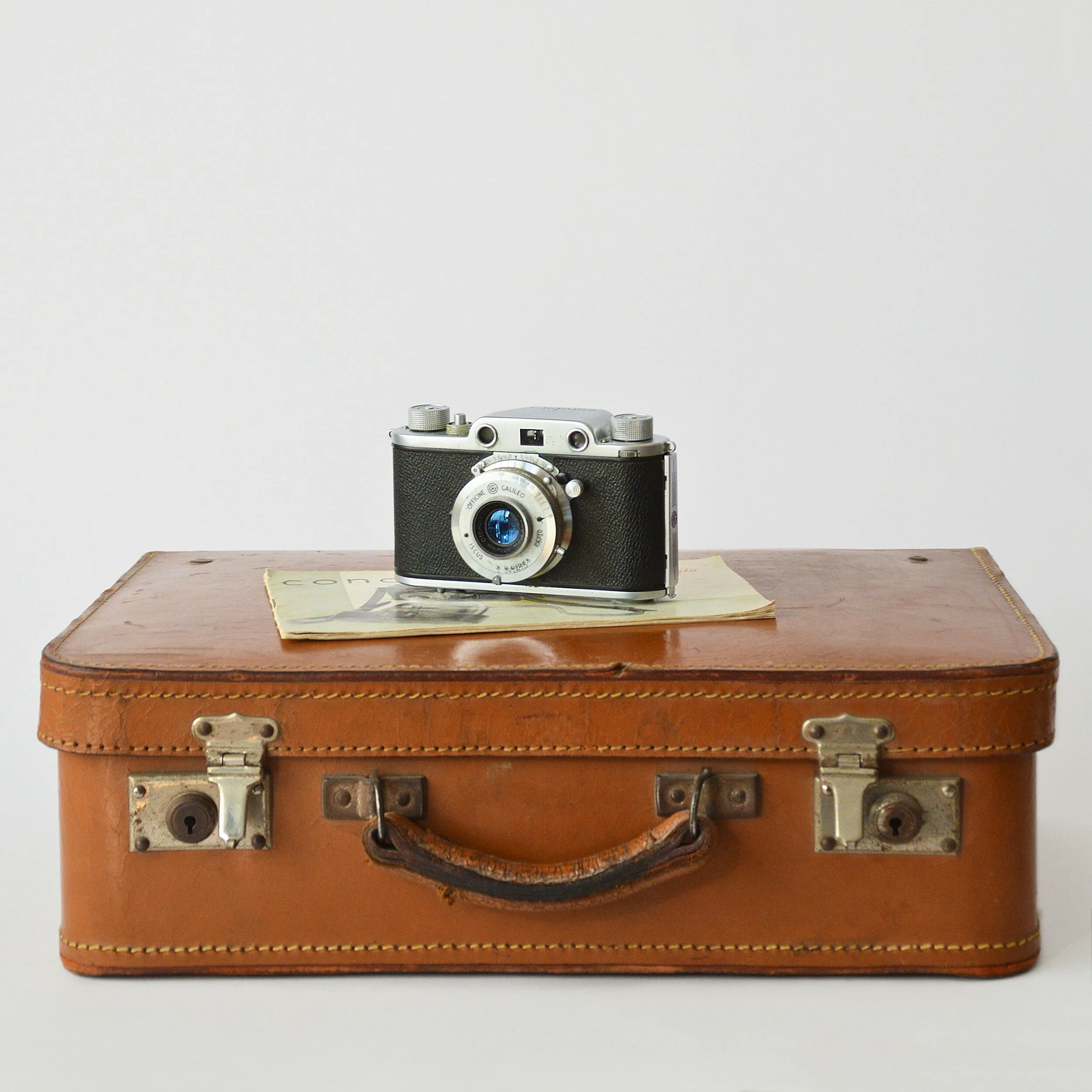 suitcase packed for East Texas getaway