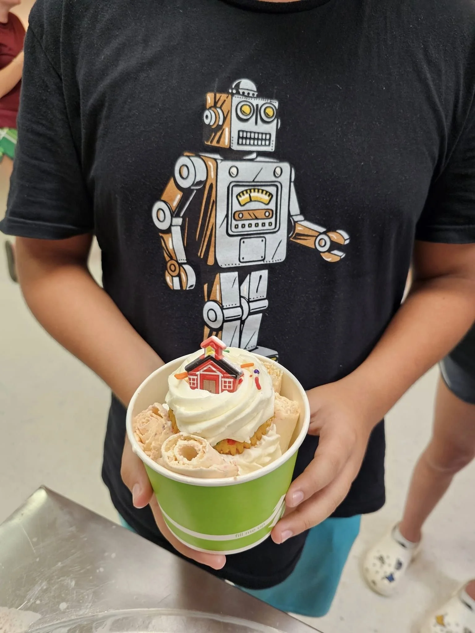 rolled ice cream in Athens, TX