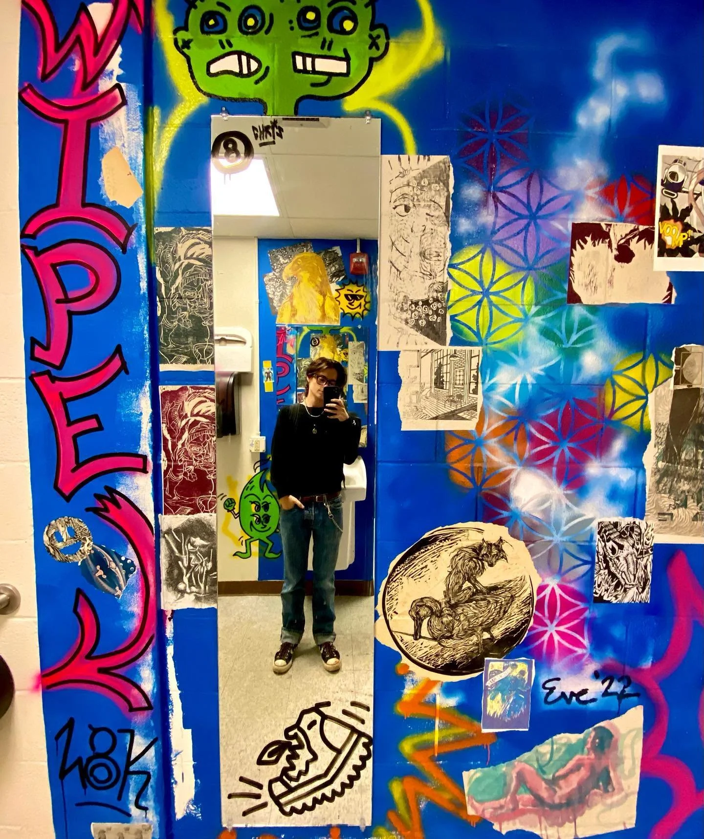 Bathroom Mural