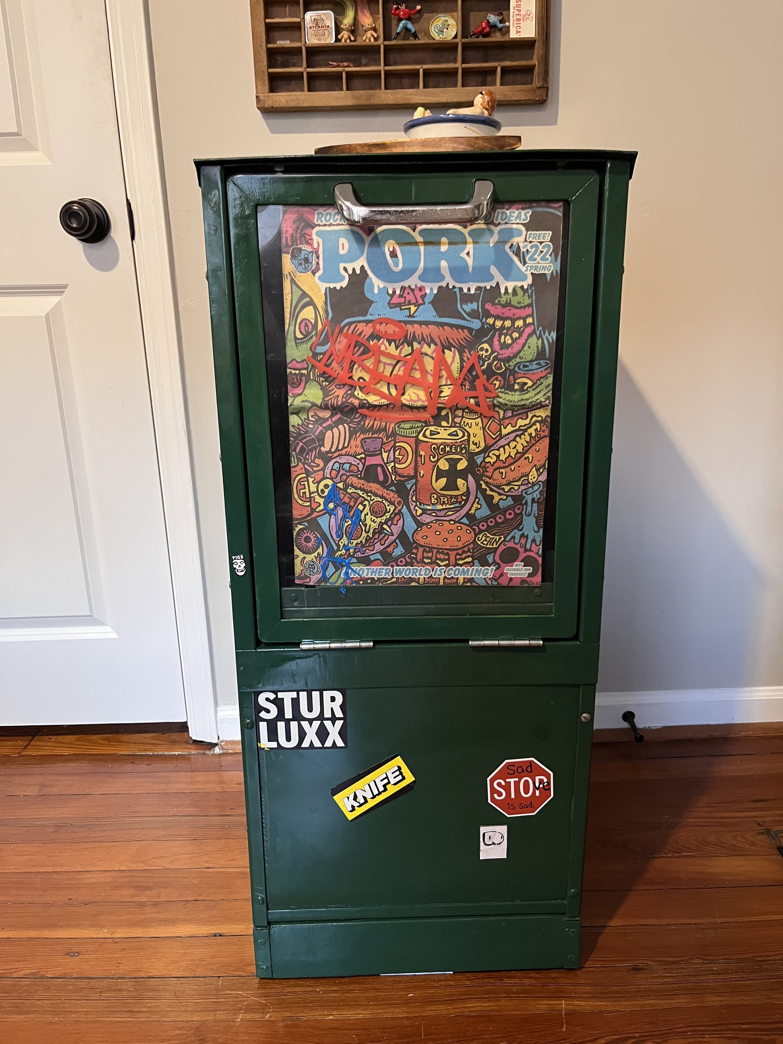 Refinishing a Newspaper Box