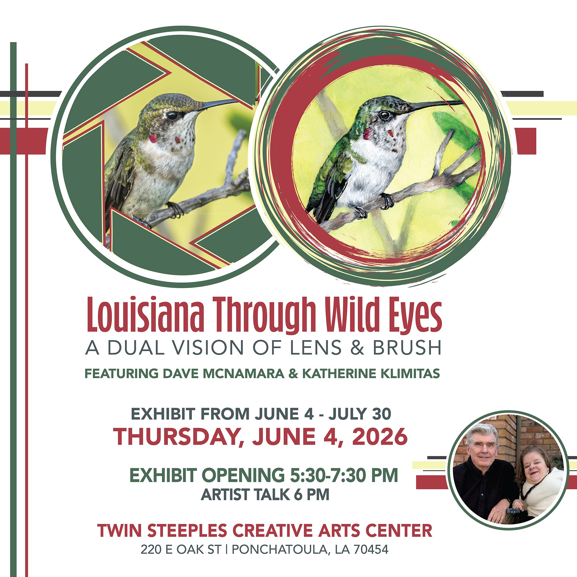 Louisiana Through Wild Eyes- Opening Reception