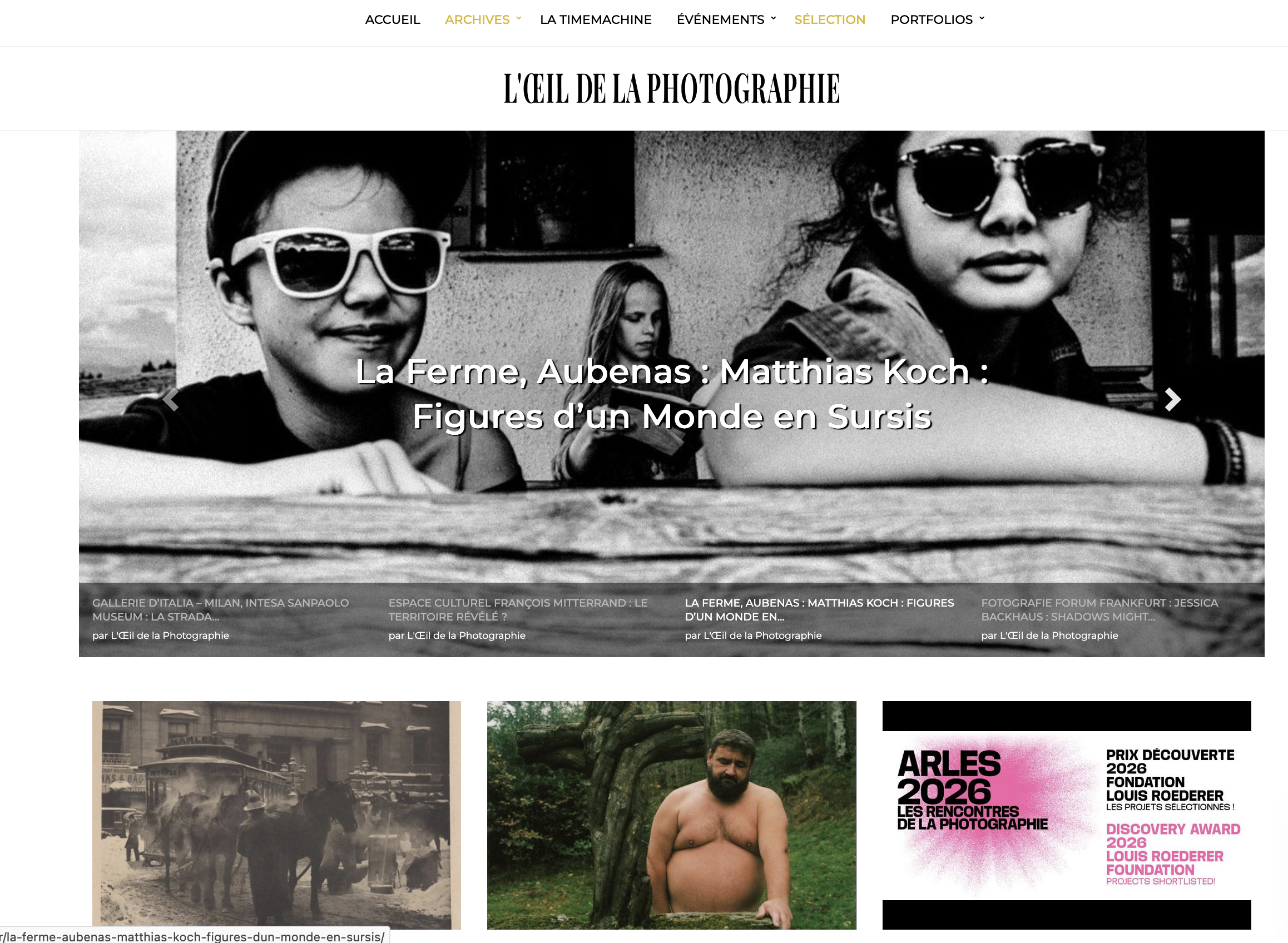 L'oeil de la Photographie, Aubenas La ferme 2026