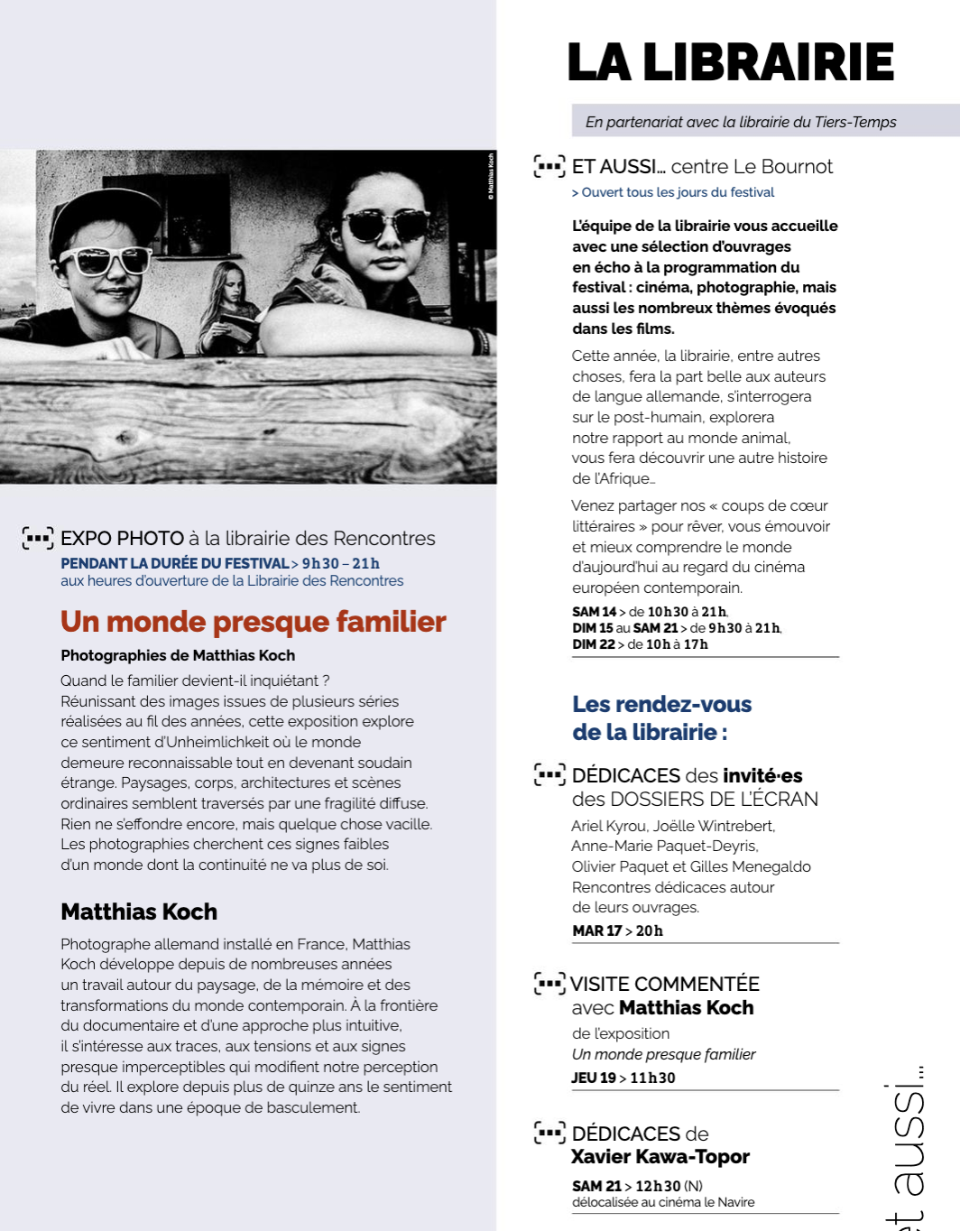 Rencontres des cinémas européens 2026