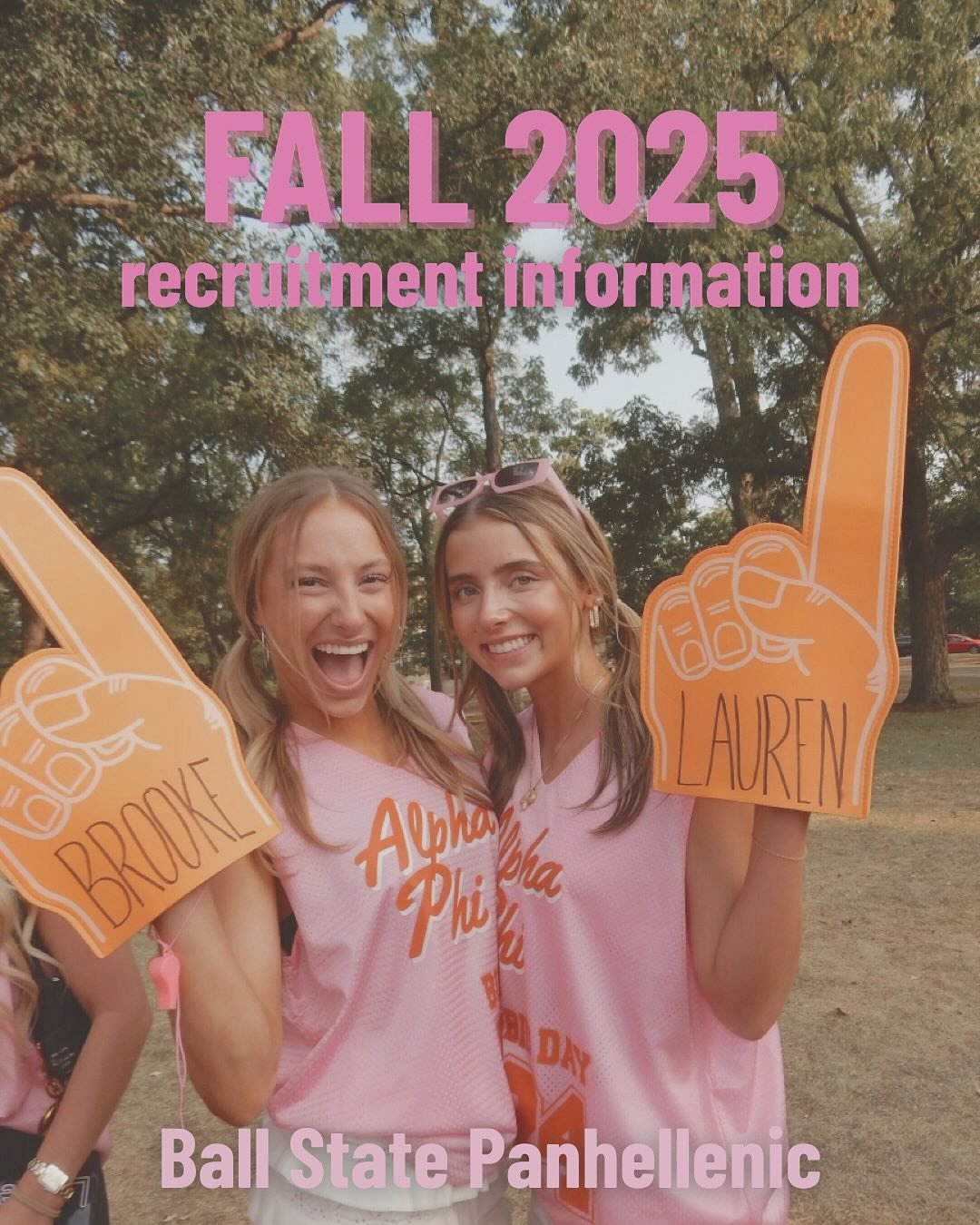 2025 PRIMARY RECRUITMENT INFO 🍭✨

Recruitment registrations are officially OPEN! 💓

Feeling unsure? That&rsquo;s okay, we got your back! Swipe through our recruitment infographic to find dates and resources to go through the process to help you fee