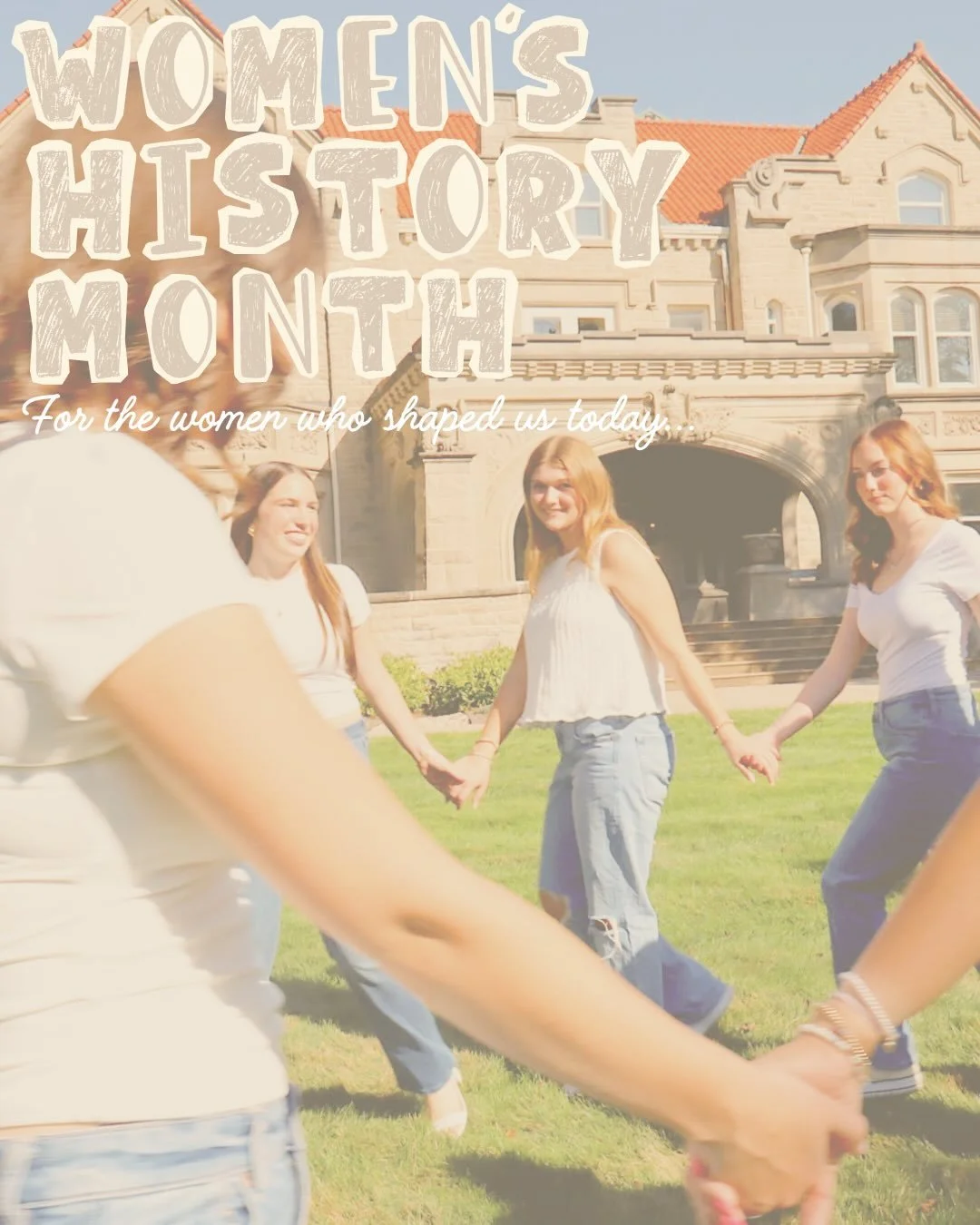 Built by women, for women. 

Happy Women&rsquo;s History Month from your Panhellenic Community! Every chapter, every sister, every memory, and story adds to something so powerful in this community. We are inspired by the women before us, empowered by