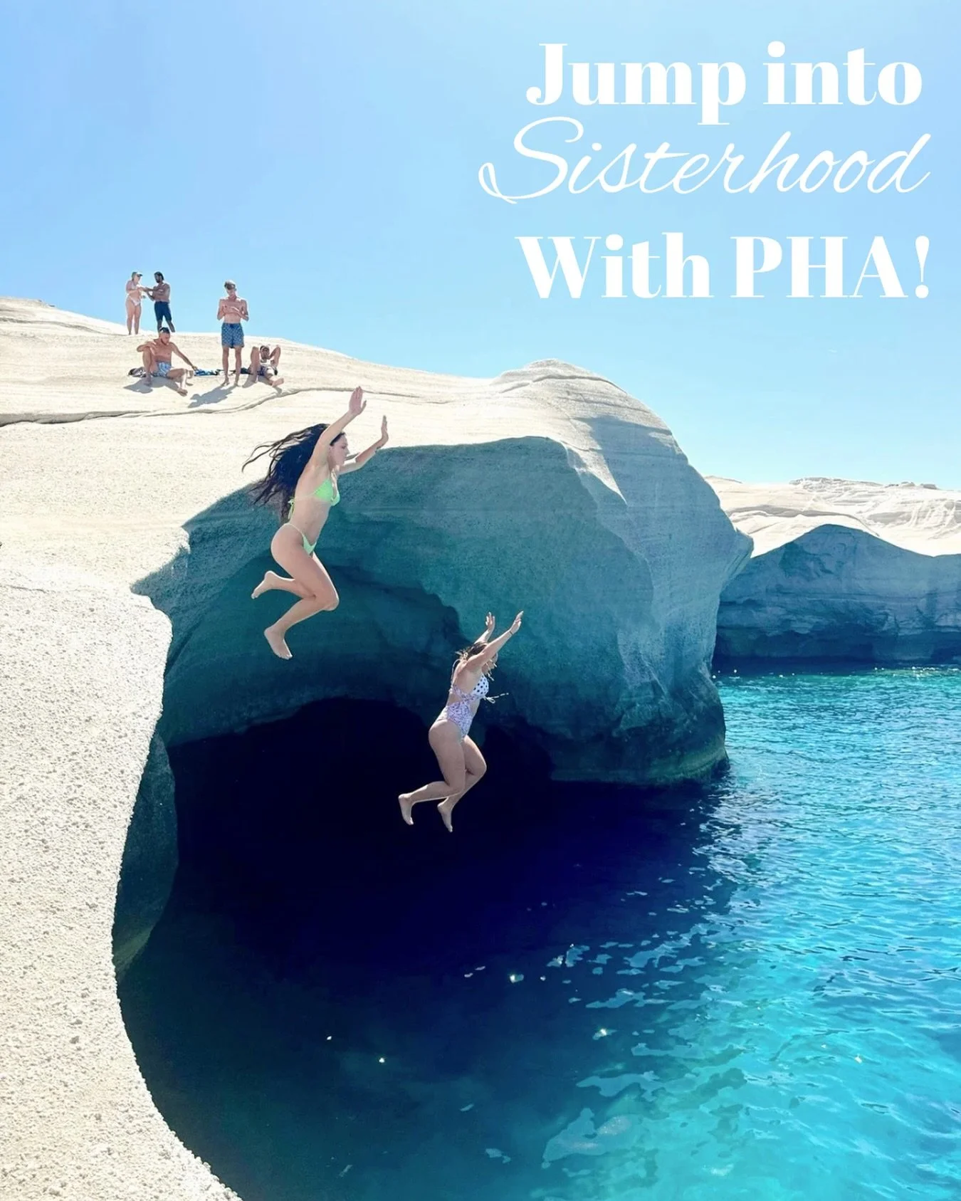 There is no place you would rather be than with PHA! FORMAL RECRUITMENT REGISTRATION OPENS IN 6 DAYS! 💌