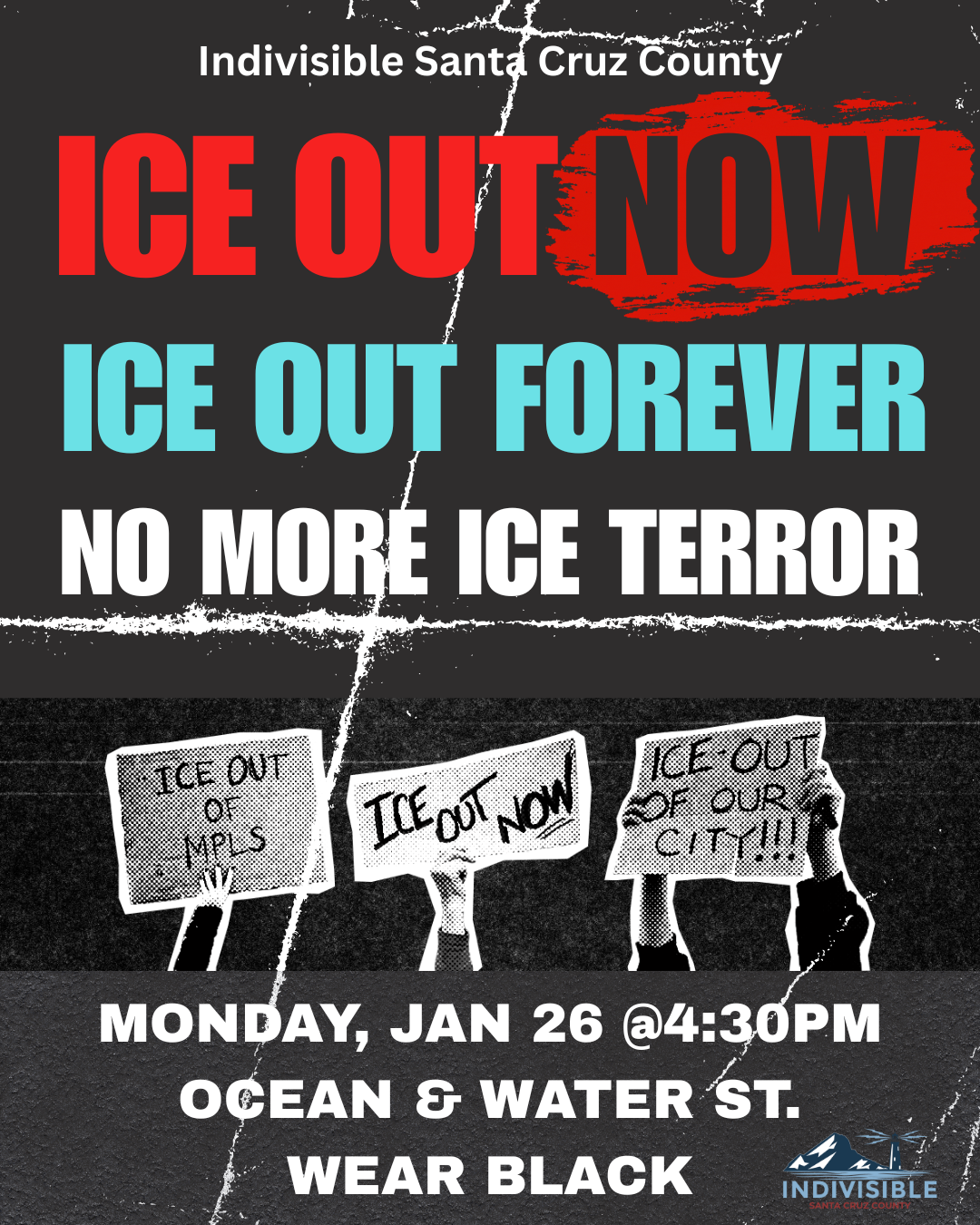 PROTEST: ICE Out NOW and Forever