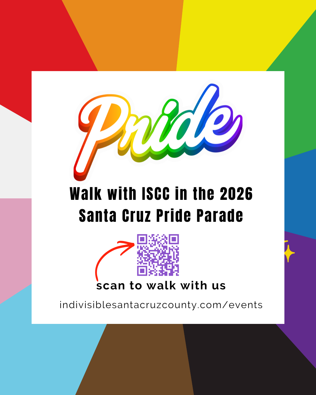 Walk with ISCC in the Santa Cruz Pride Parade