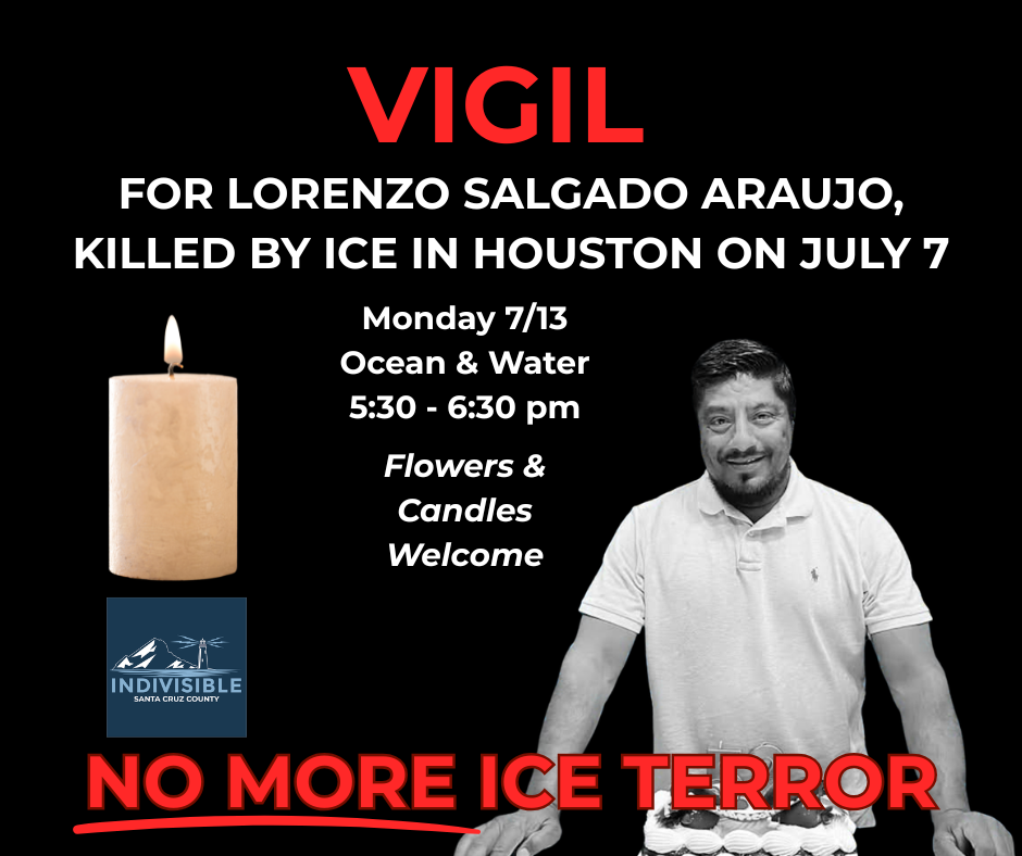 Vigil for Lorenzo Salgado Araujo