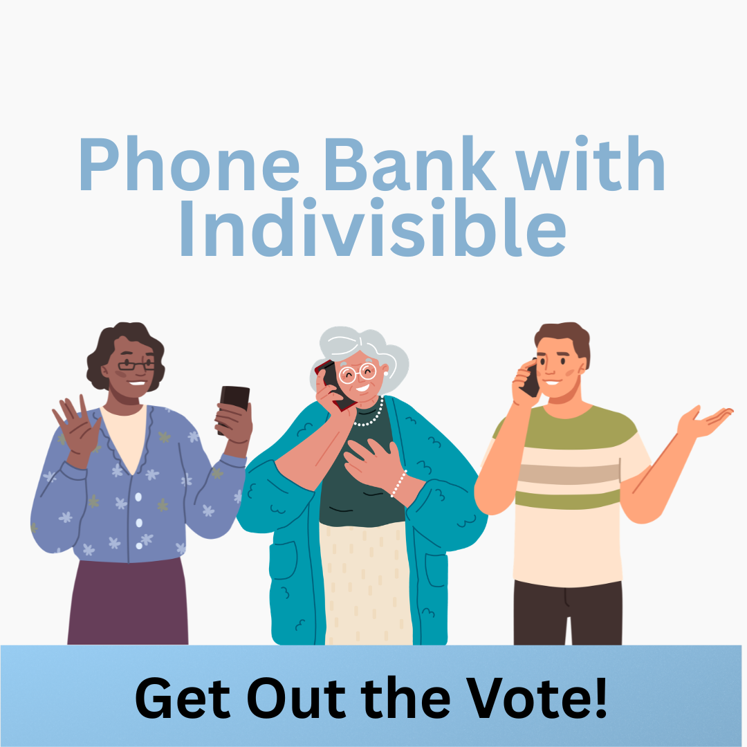 Phone Bank with Indivisible