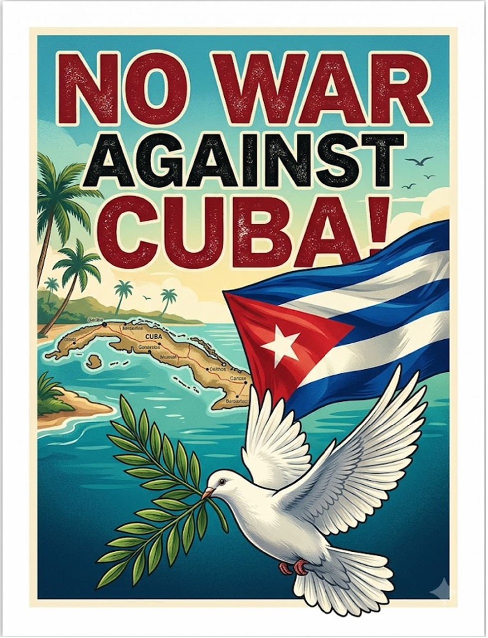No War Against Cuba!