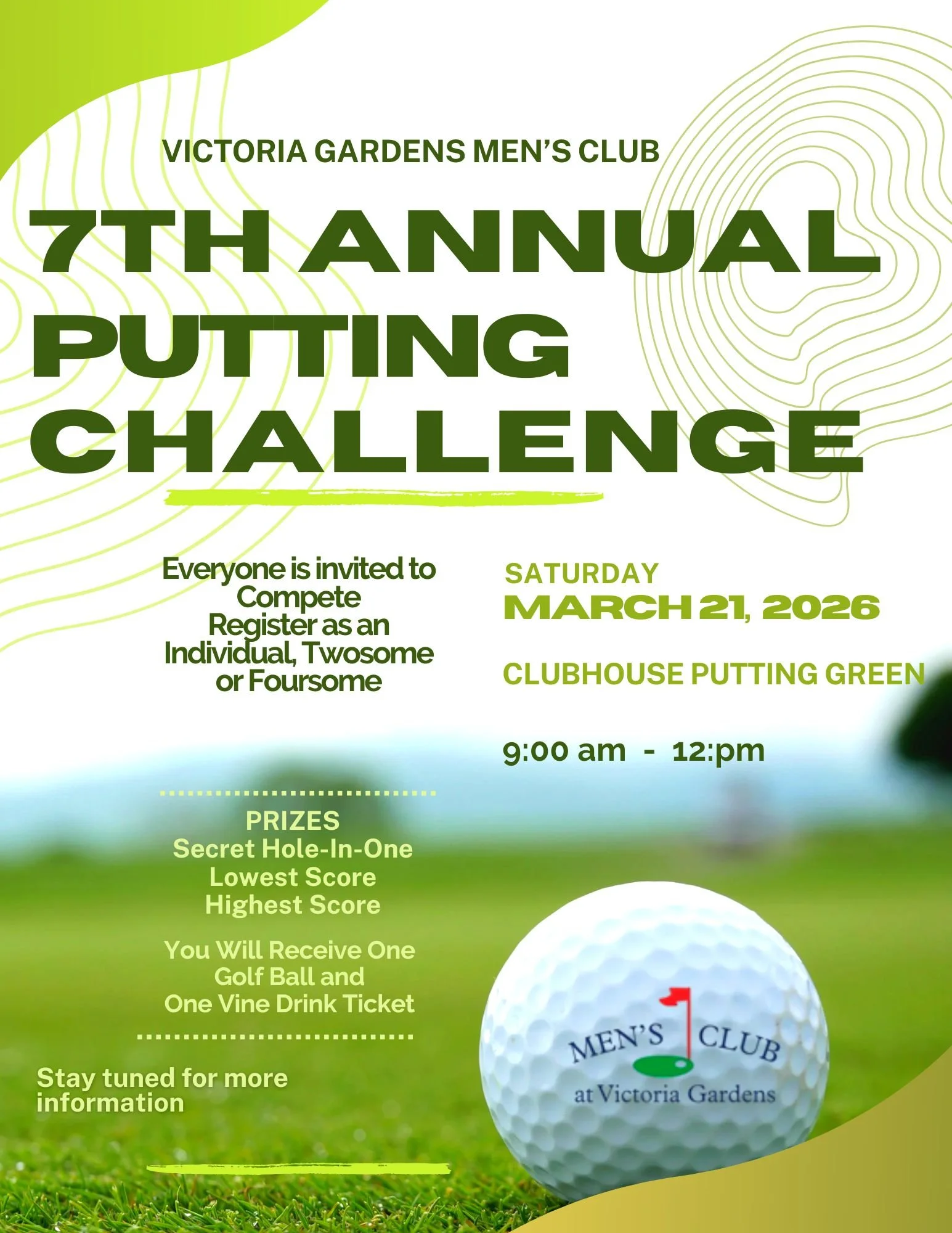 7th Annual Putting Challenge