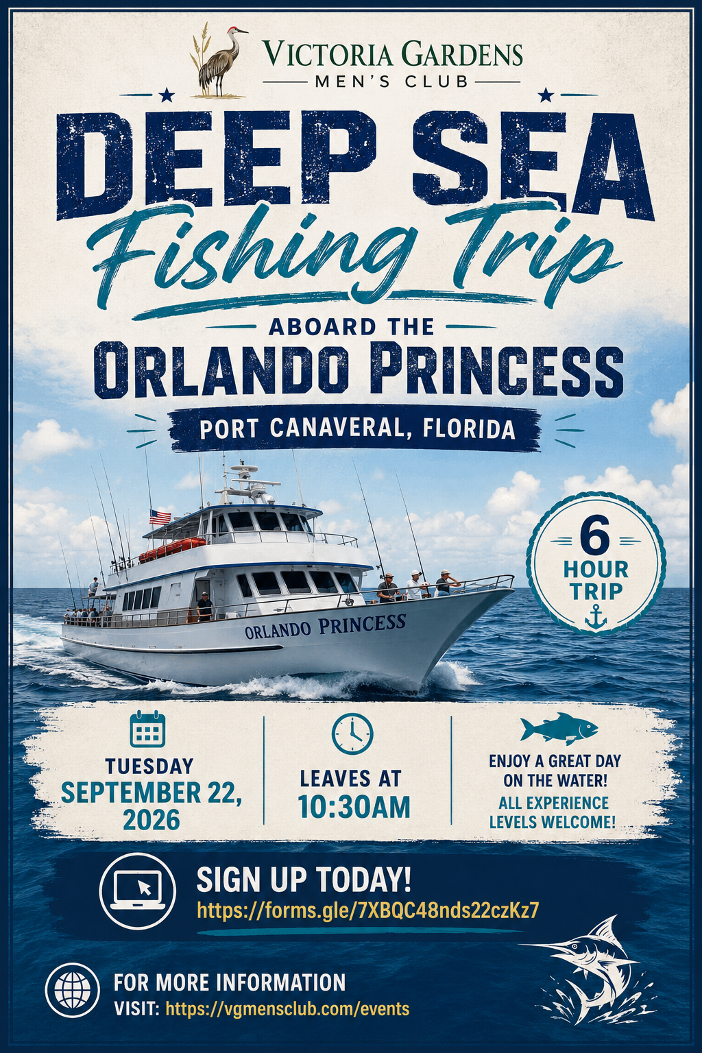 Orlando Princess Deep Sea Fishing