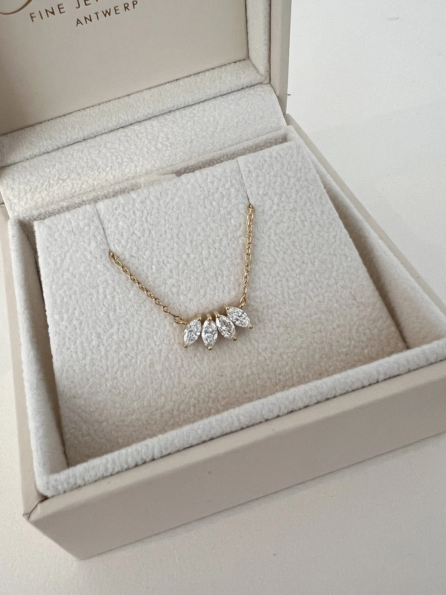 Signature Marquise Diamond Necklace