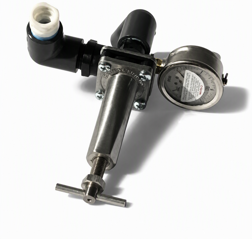 Pressure Regulator and Gauge Assembly