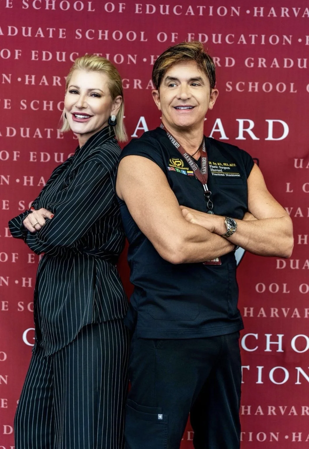 Danila Rodrigues with Dr. Robert Rey
