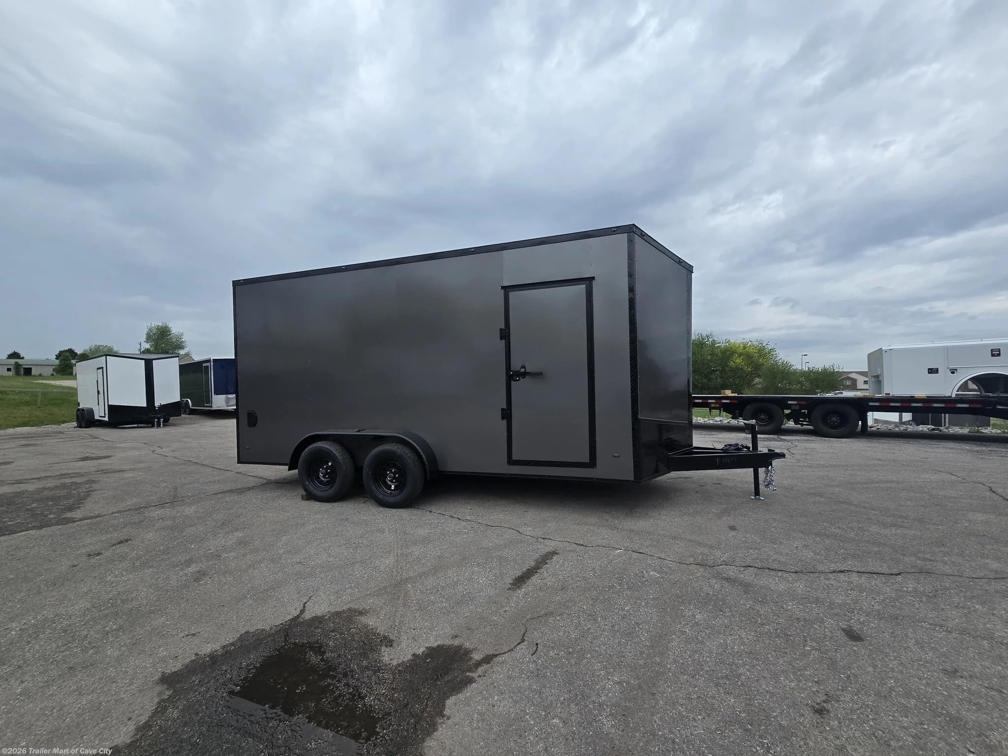 2026 Steel Pines Cargo 7'x16'TA2 (Blackout Package) Enclosed Trailer