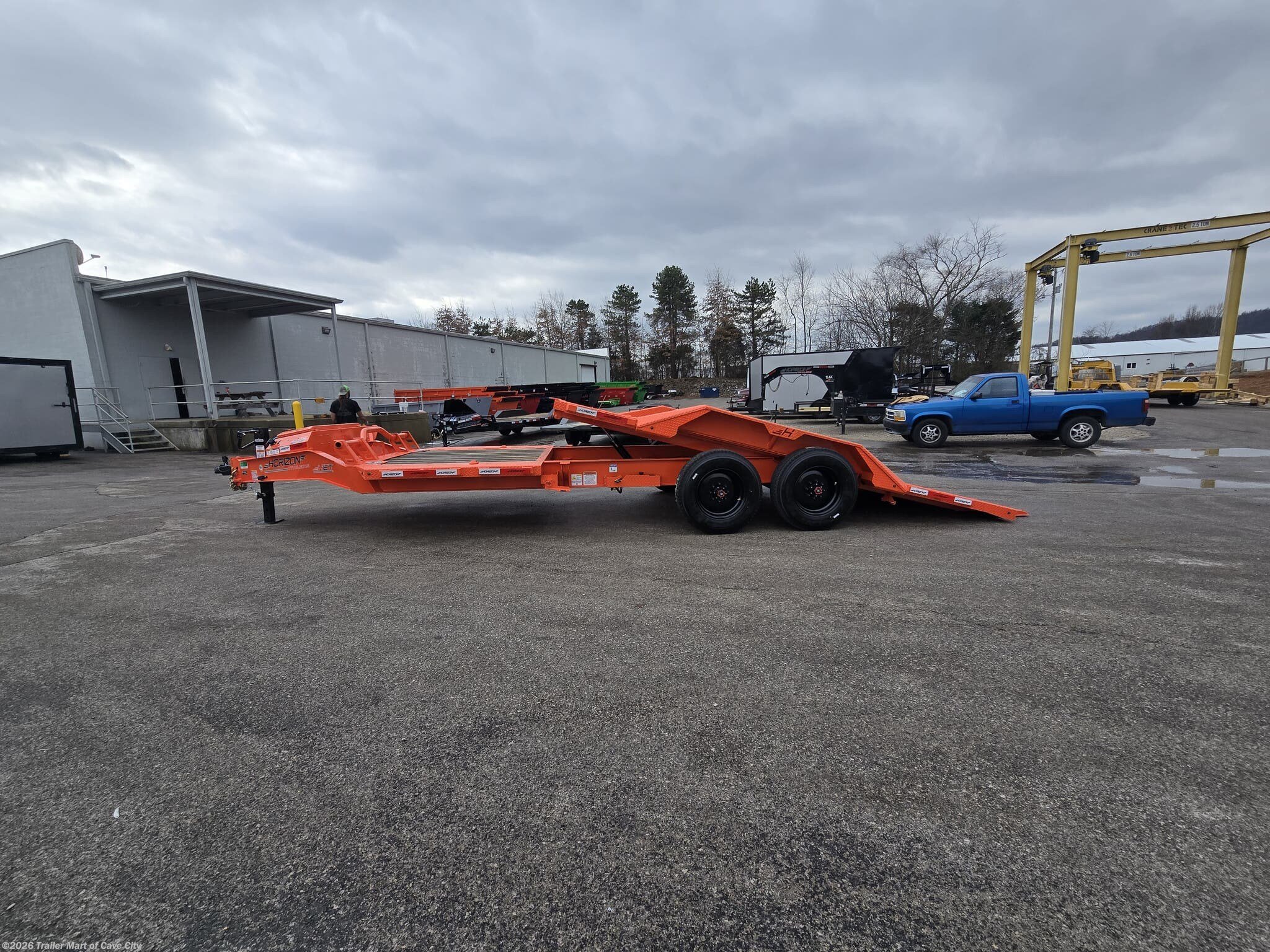 2026 Horizon Trailers HET 22' (16'+6') Gravity Tilt Deck Trailer