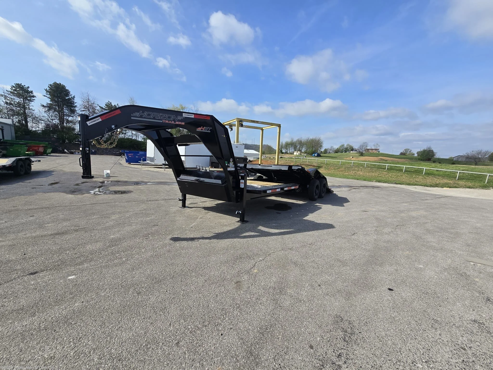 2026 Horizon Trailers HET 24' (16'+8') GN Gravity Tilt Deck Trailer