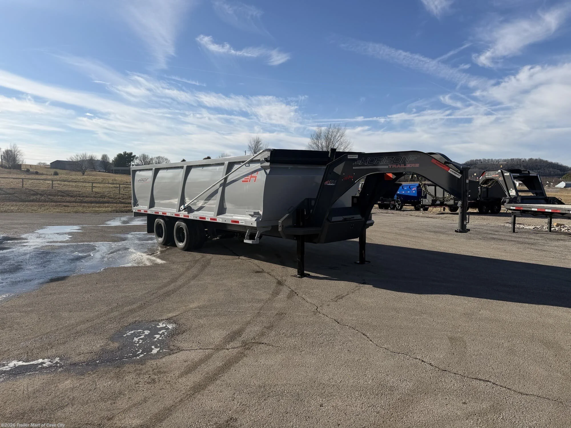 2026 Horizon Trailers HZH 25K 96" GN Telescopic Dump Trailer