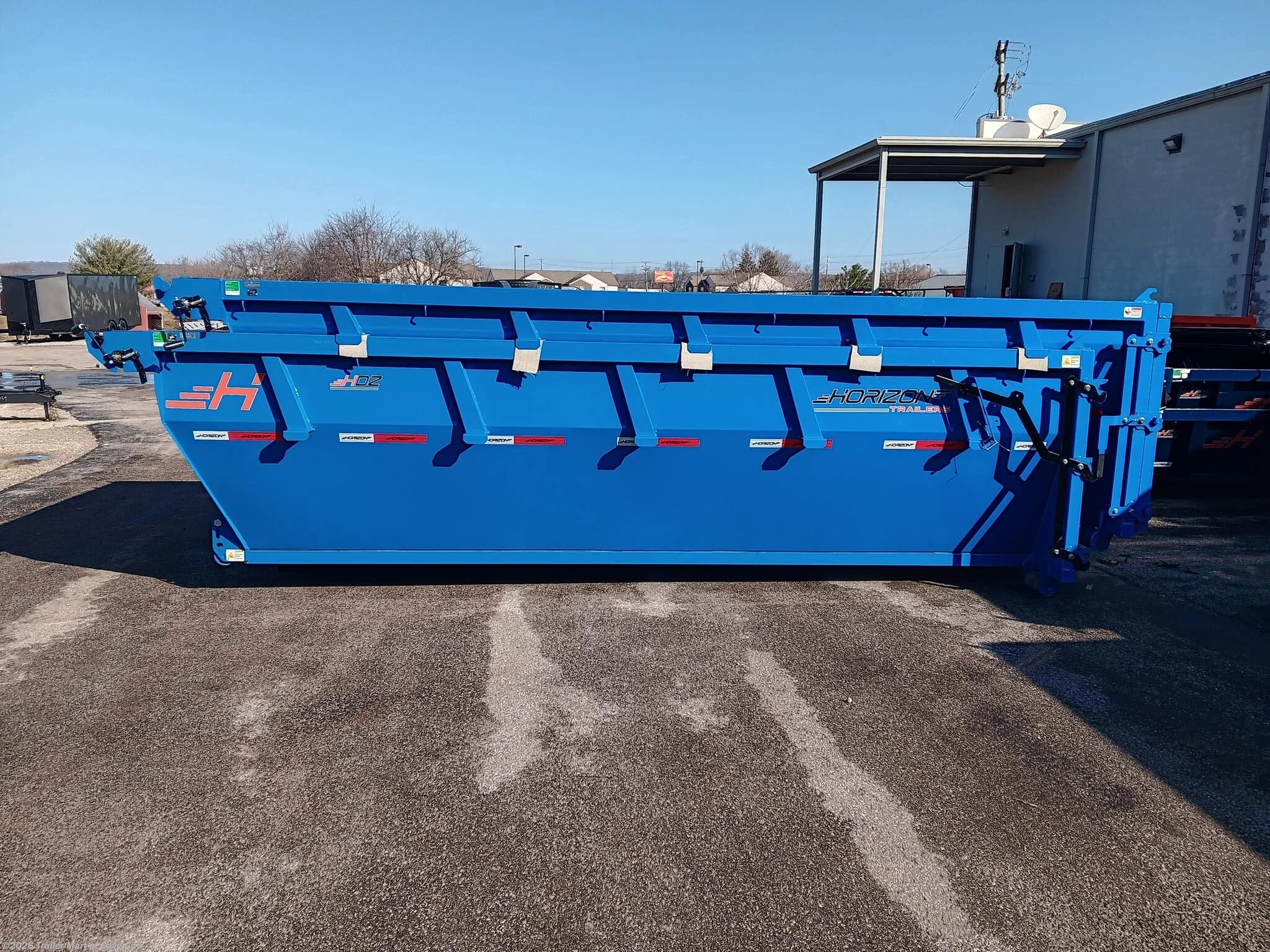 2026 Horizon Trailers EDZ 16'x60"x4' Roll-Off Dumpster