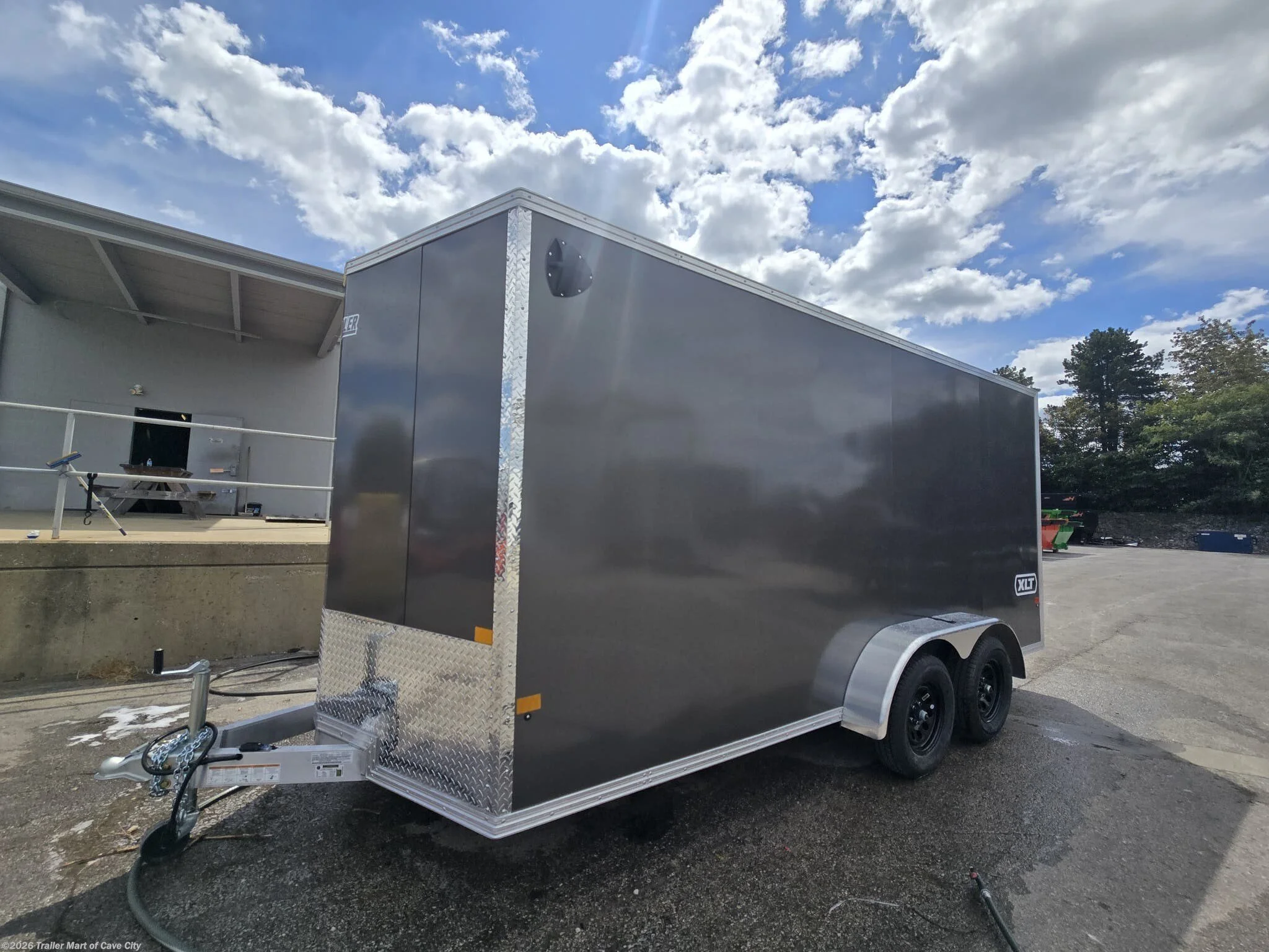 2026 EZ-Hauler 7'x16' Aluminum Enclosed Cargo Trailer