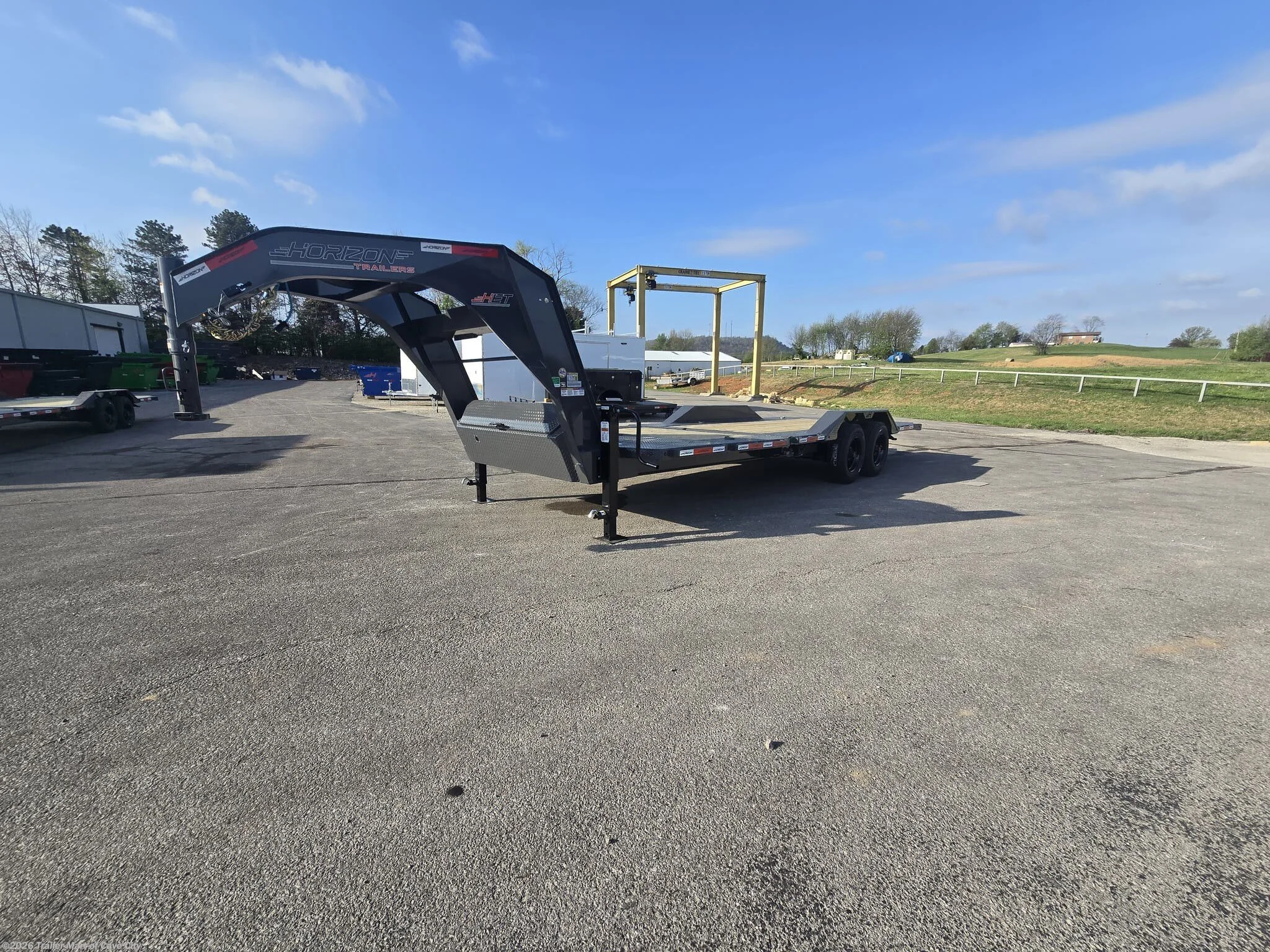 2026 Horizon Trailers HET 24' (16'+8') GN Gravity Tilt Deck Trailer