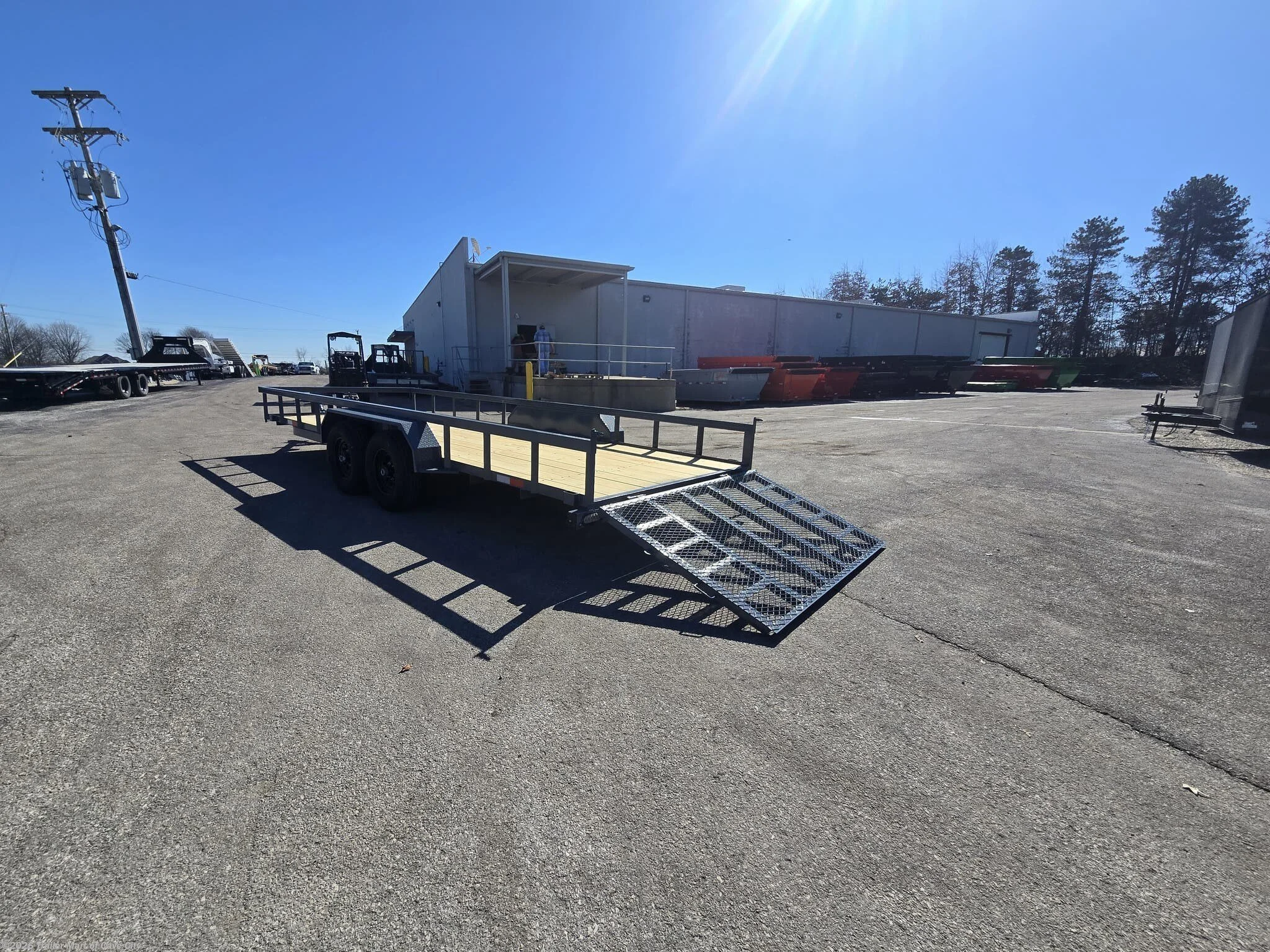 2026 GPS Trailers GTT 7' x 20' 10K Utility Trailer