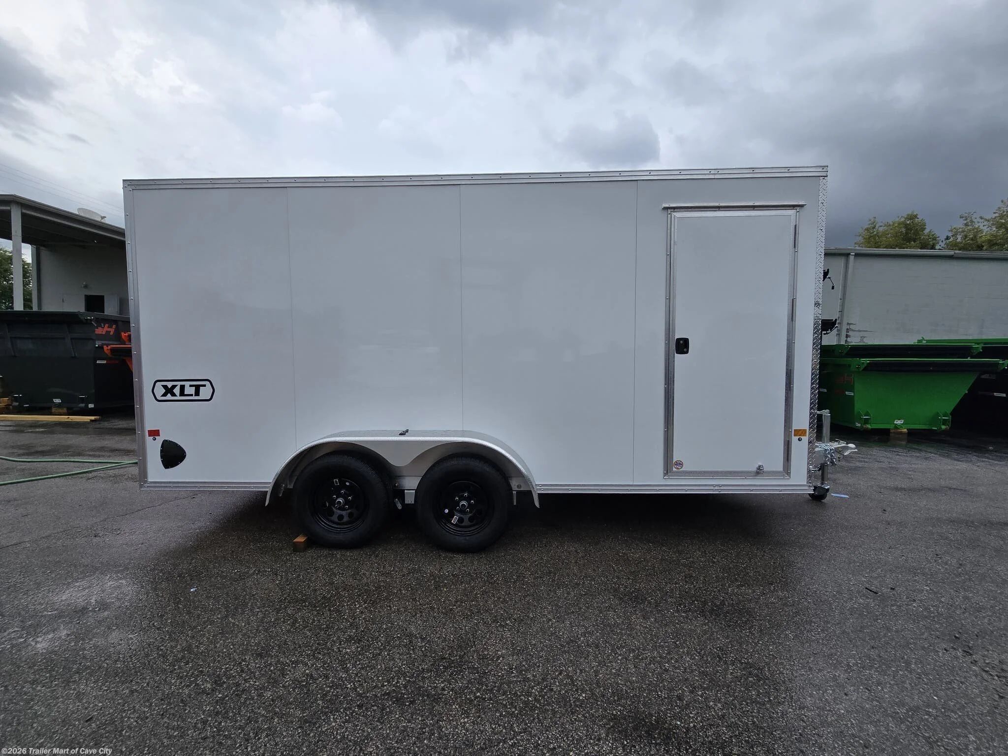 2025 EZ-Hauler 7'x16' Aluminum Enclosed Cargo Trailer