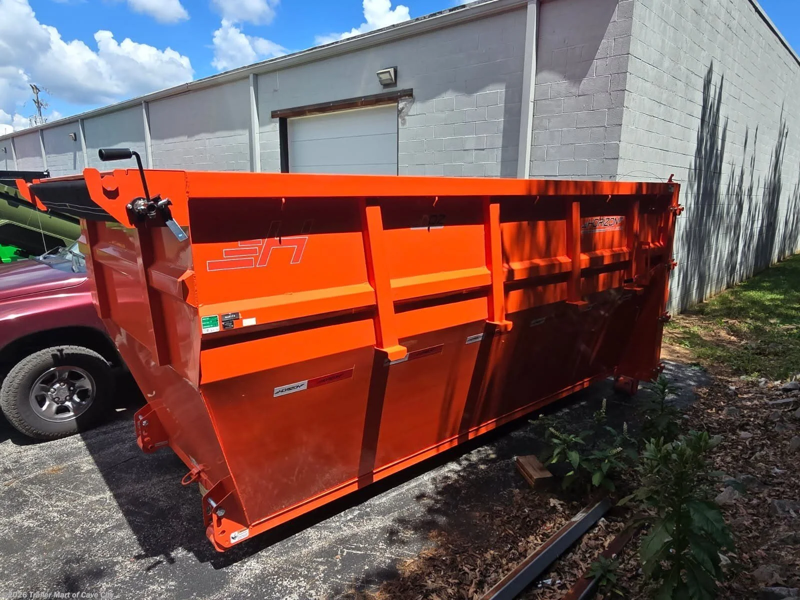 2026 Horizon Trailers HDZ 14'x60"x6' Roll-Off Dumpster