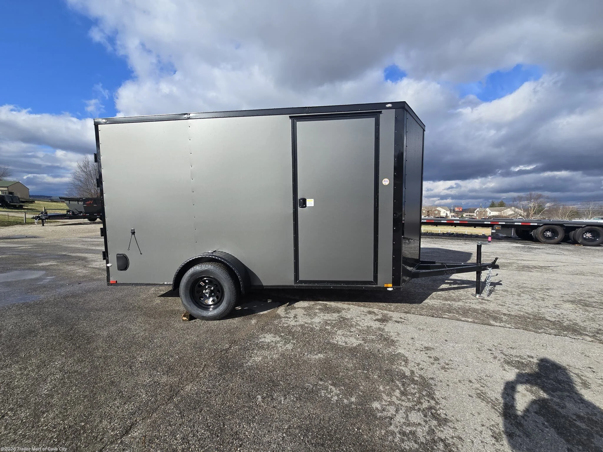 2026 Spartan Trailers 6'x12'SA (Blackout Package) Enclosed Cargo Trailer