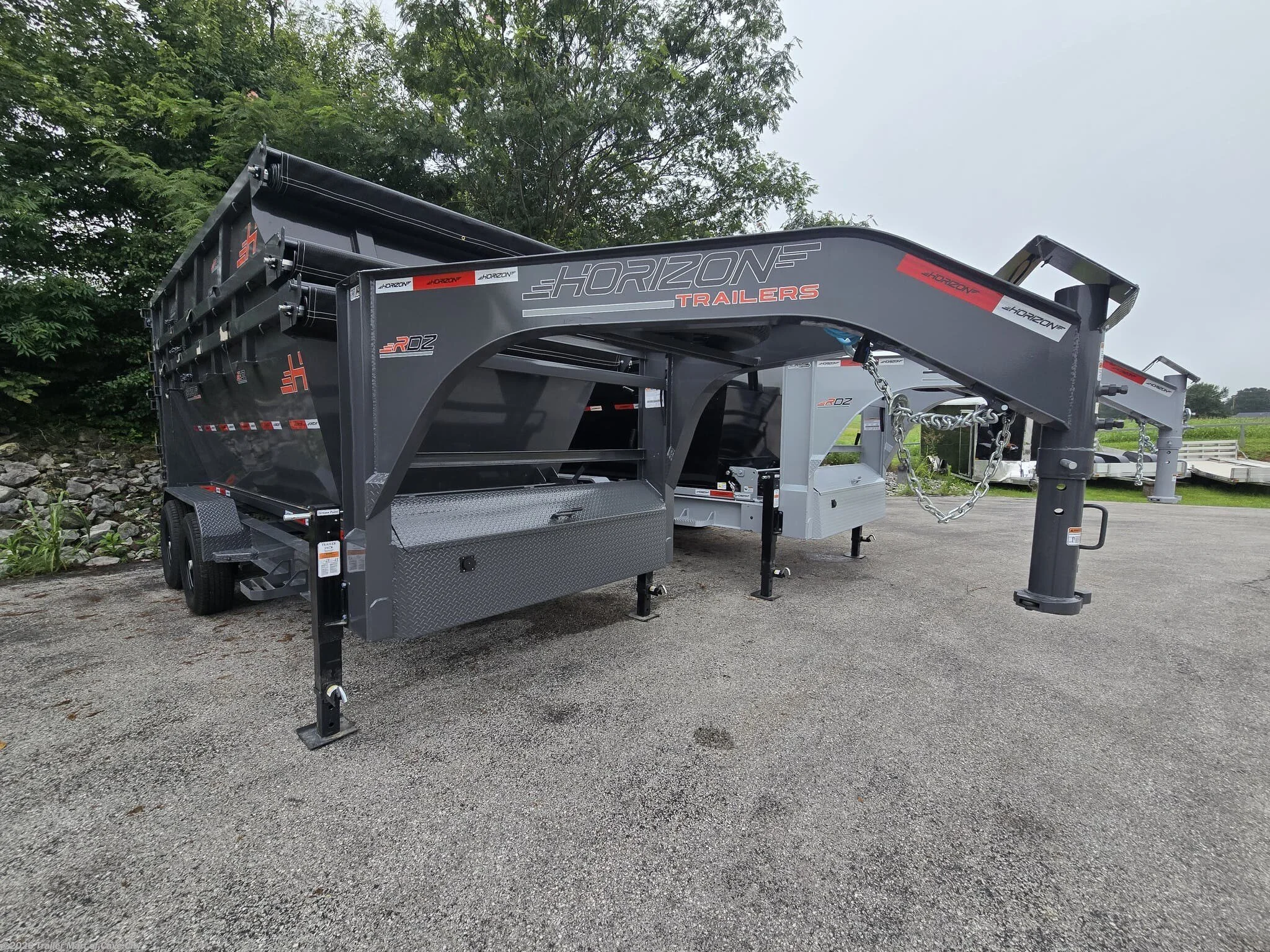 2026 Horizon Trailers RDZ 14' Gooseneck Roll-Off Trailer