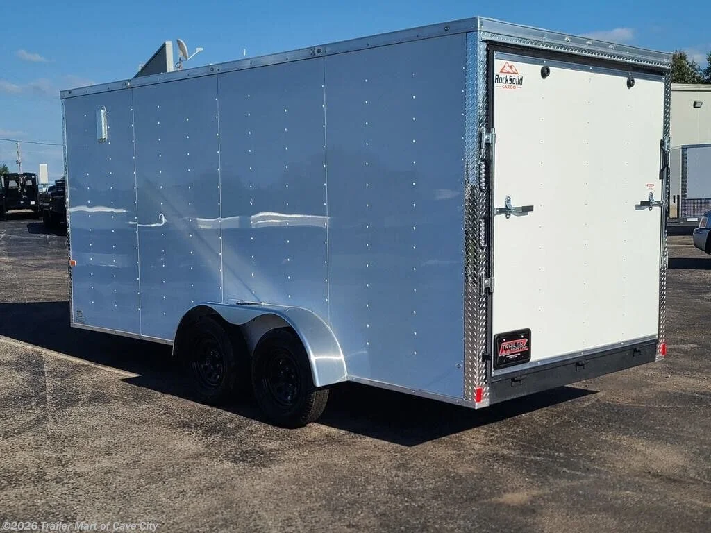 2023 Rock Solid Cargo 7'x16'TA Enclosed Trailer